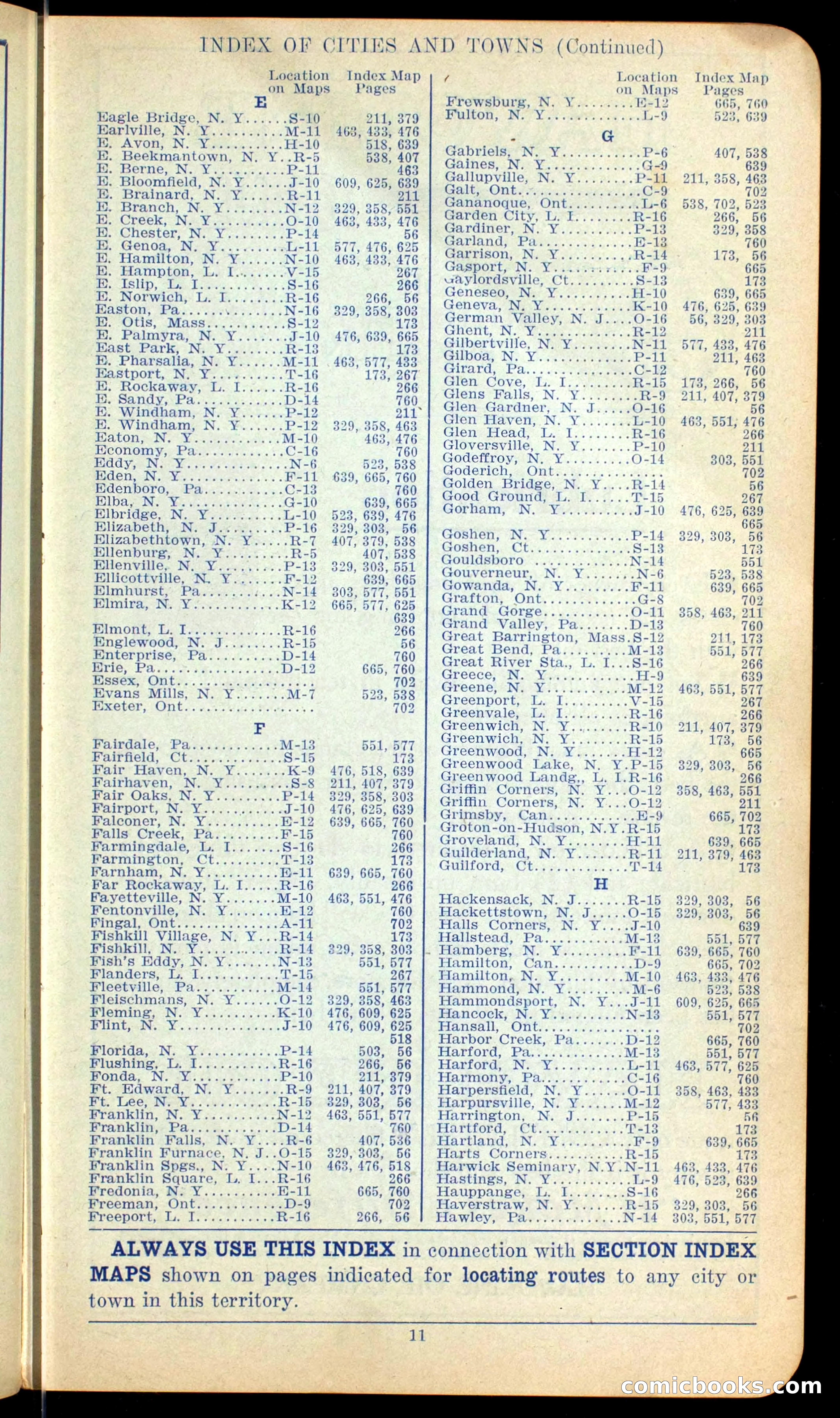 The Automobile Official Blue Book, 1910 — page 19 of 400