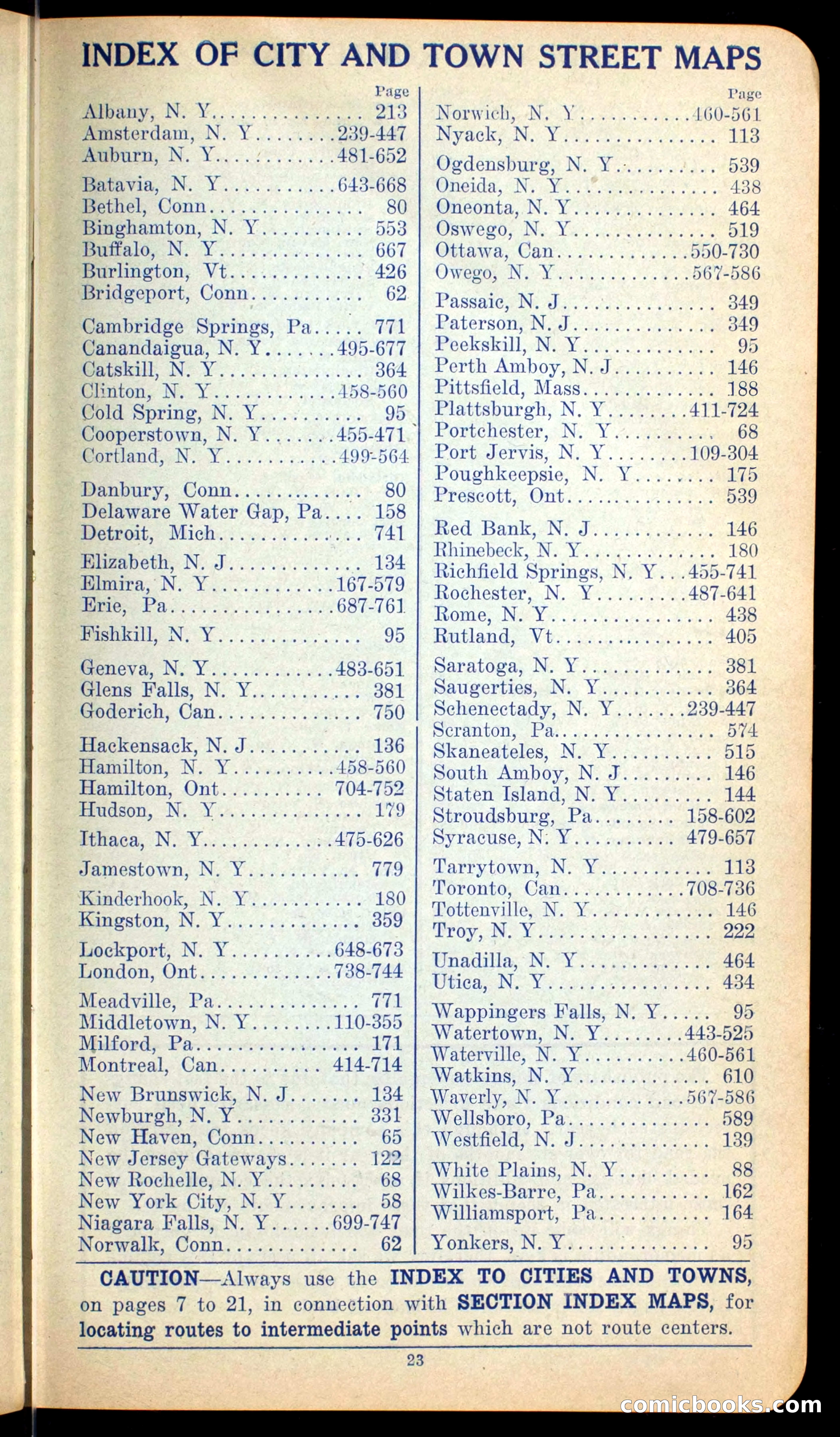 The Automobile Official Blue Book, 1910 — page 31 of 400