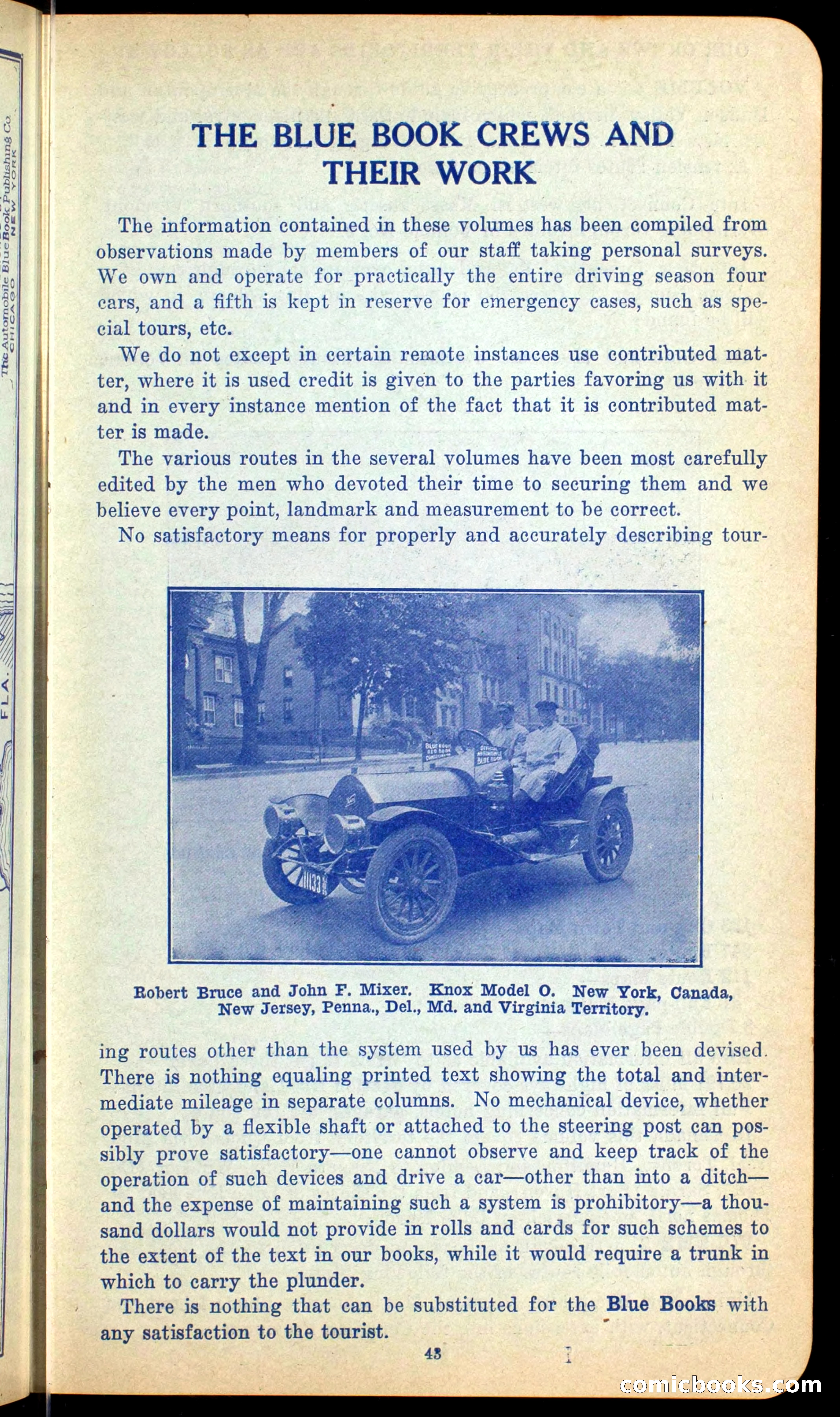 The Automobile Official Blue Book, 1910 — page 51 of 400