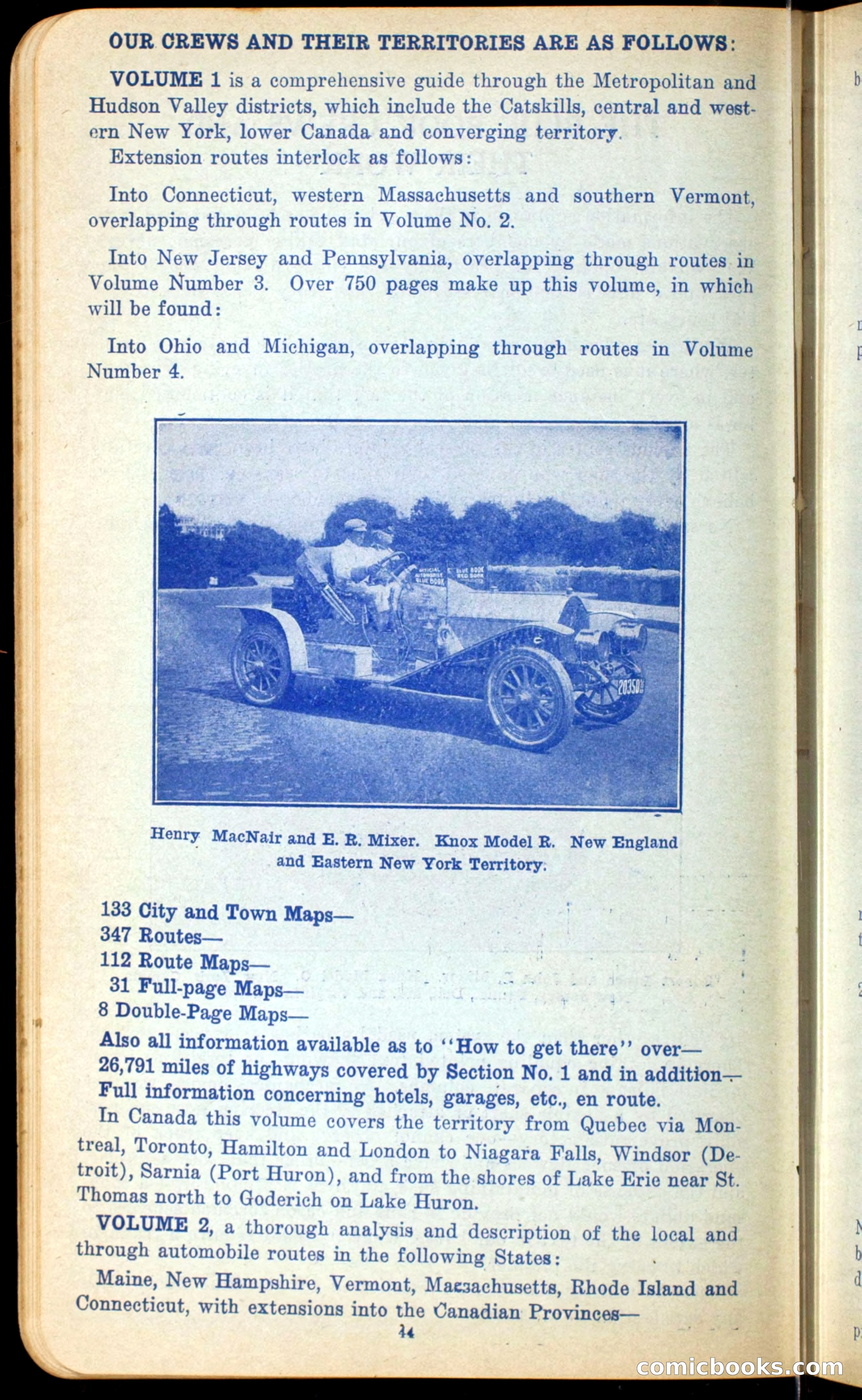 The Automobile Official Blue Book, 1910 — page 52 of 400