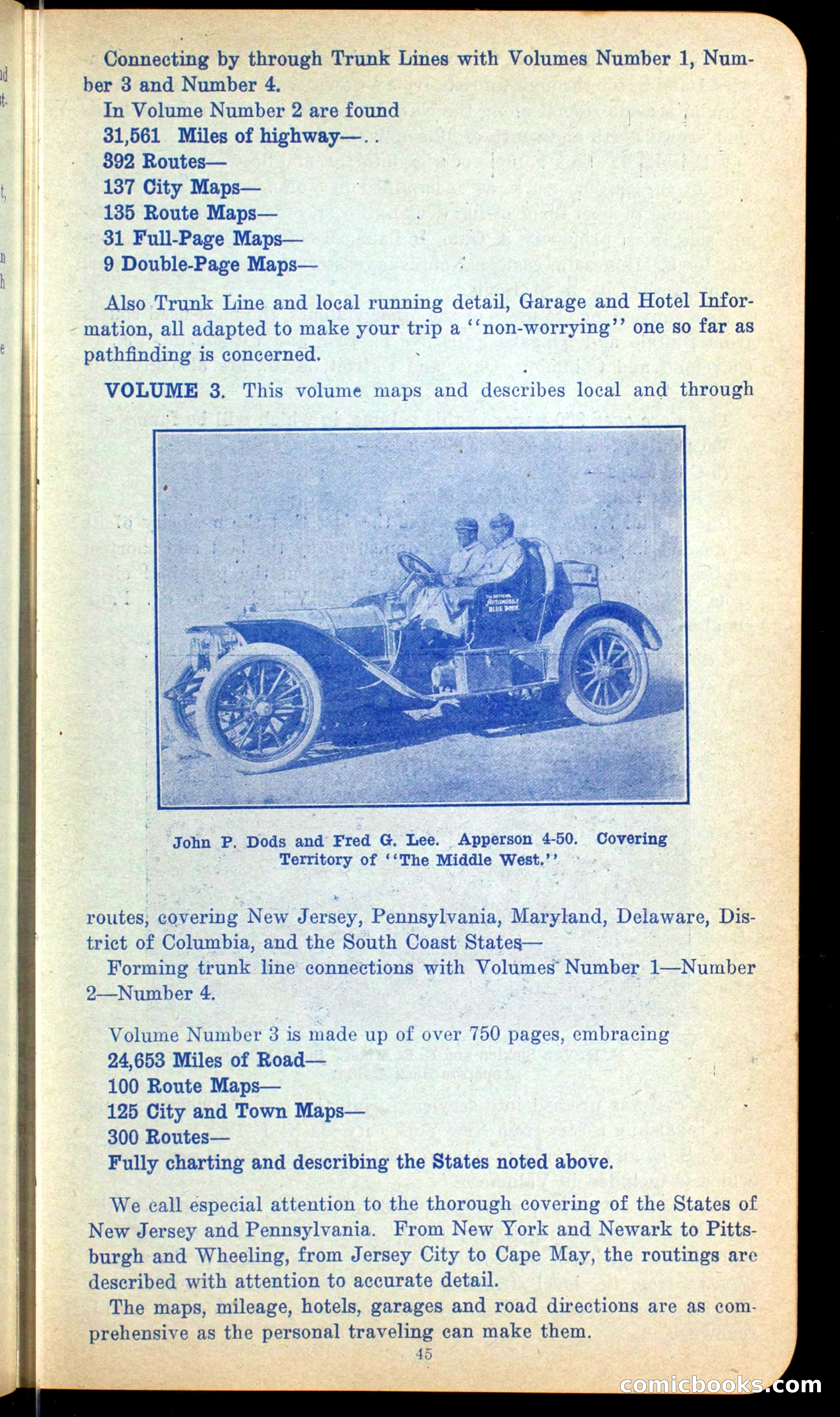 The Automobile Official Blue Book, 1910 — page 53 of 400