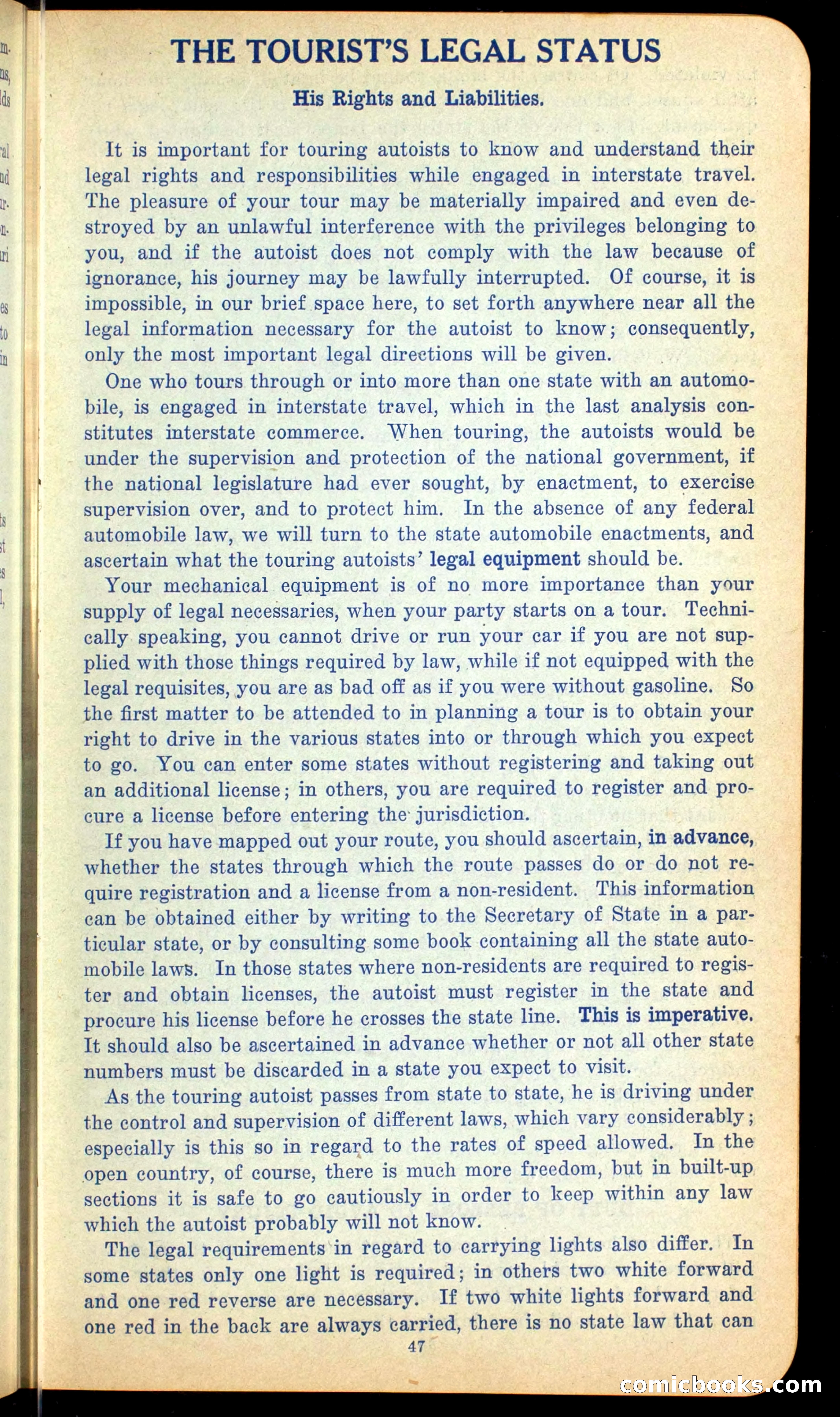 The Automobile Official Blue Book, 1910 — page 55 of 400