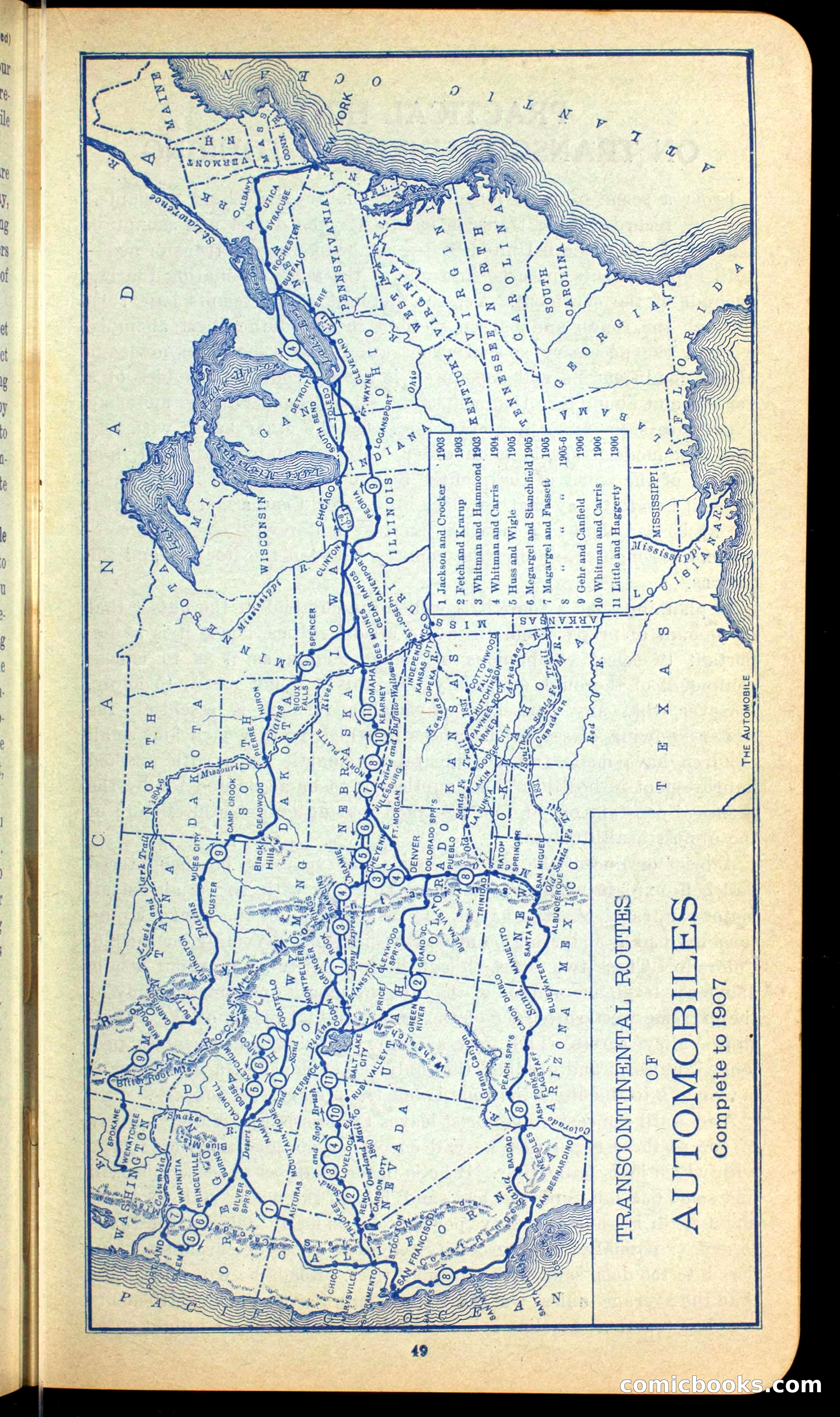 The Automobile Official Blue Book, 1910 — page 57 of 400