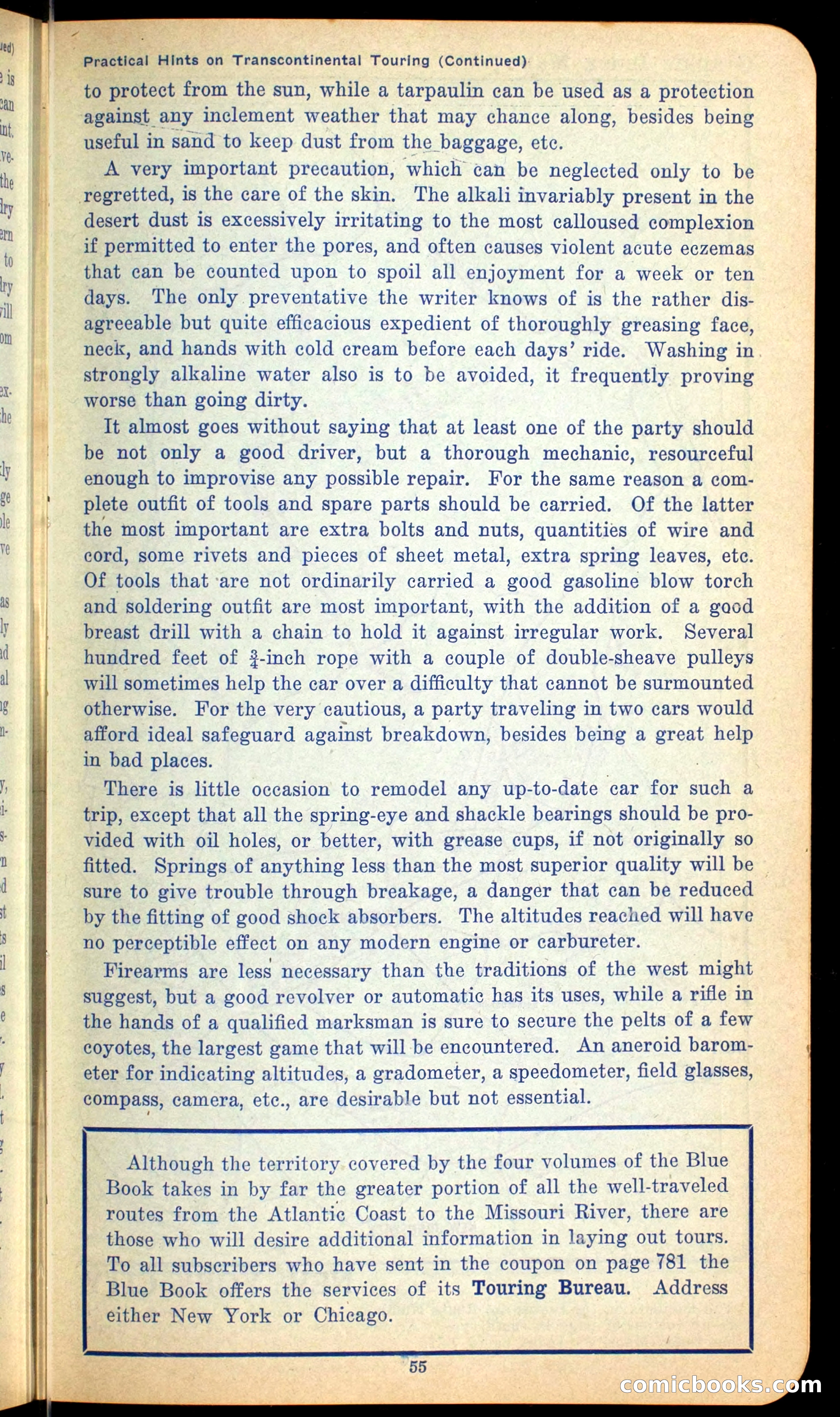 The Automobile Official Blue Book, 1910 — page 63 of 400