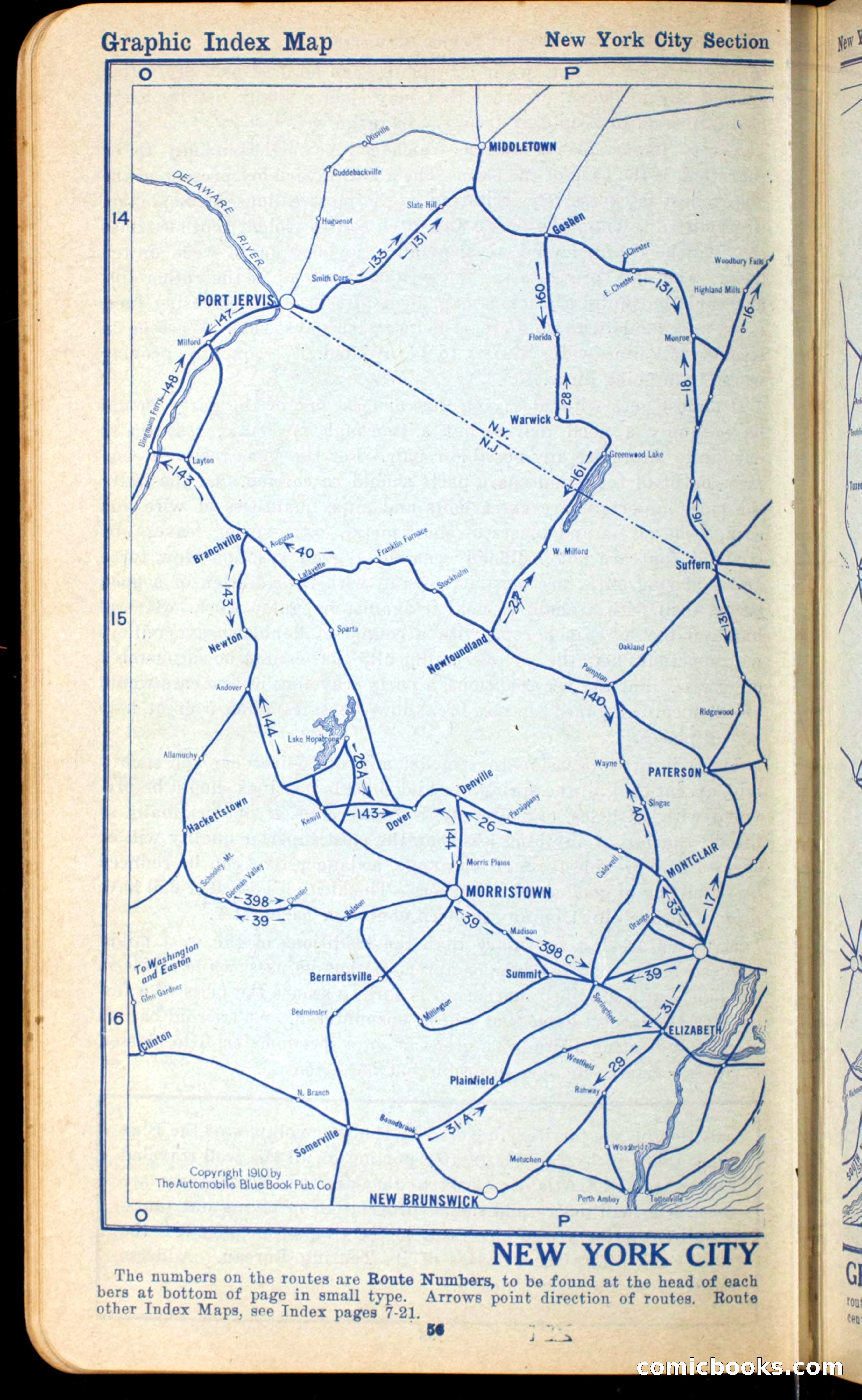 The Automobile Official Blue Book, 1910 — page 64 of 400