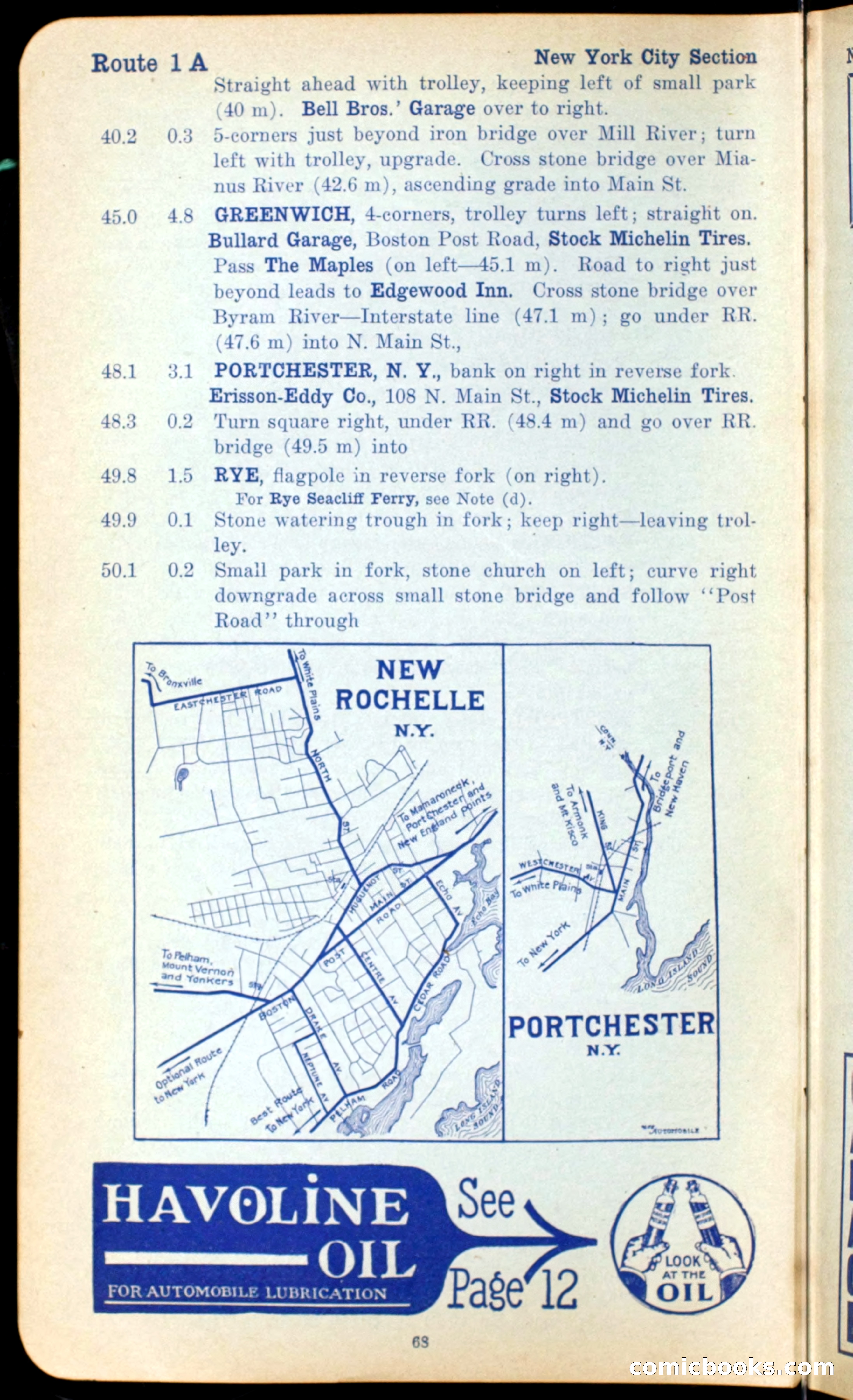 The Automobile Official Blue Book, 1910 — page 78 of 400