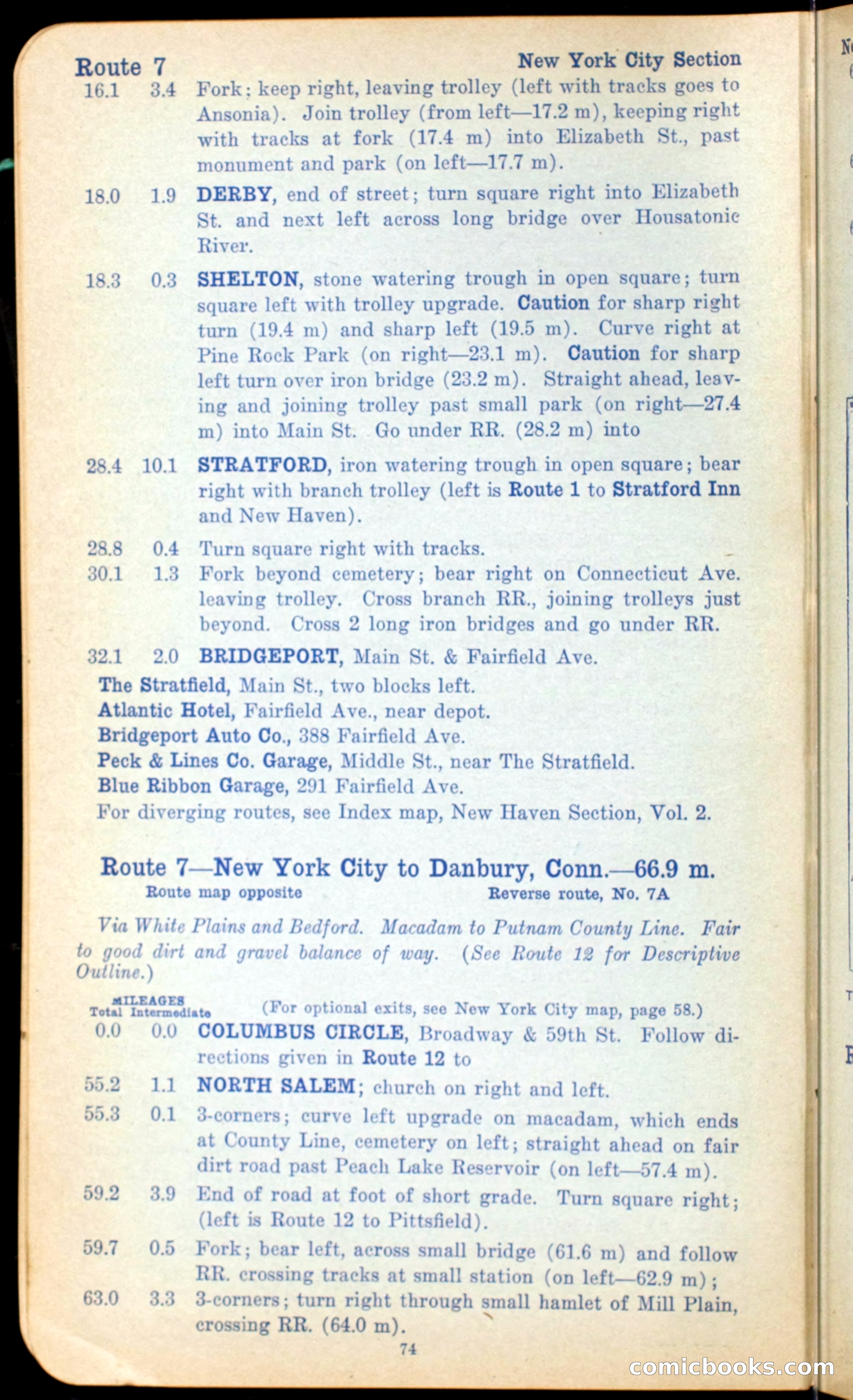 The Automobile Official Blue Book, 1910 — page 84 of 400