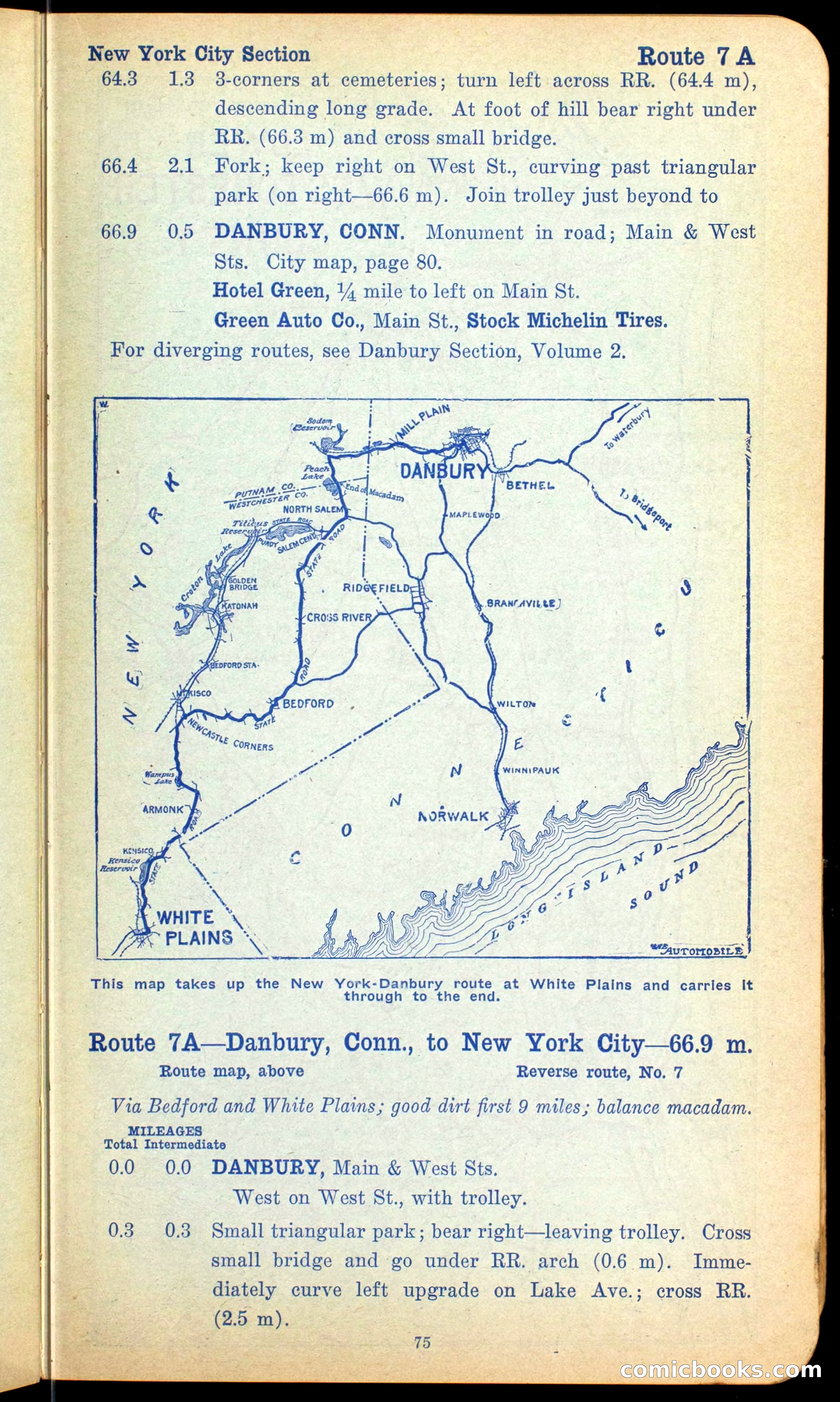 The Automobile Official Blue Book, 1910 — page 85 of 400