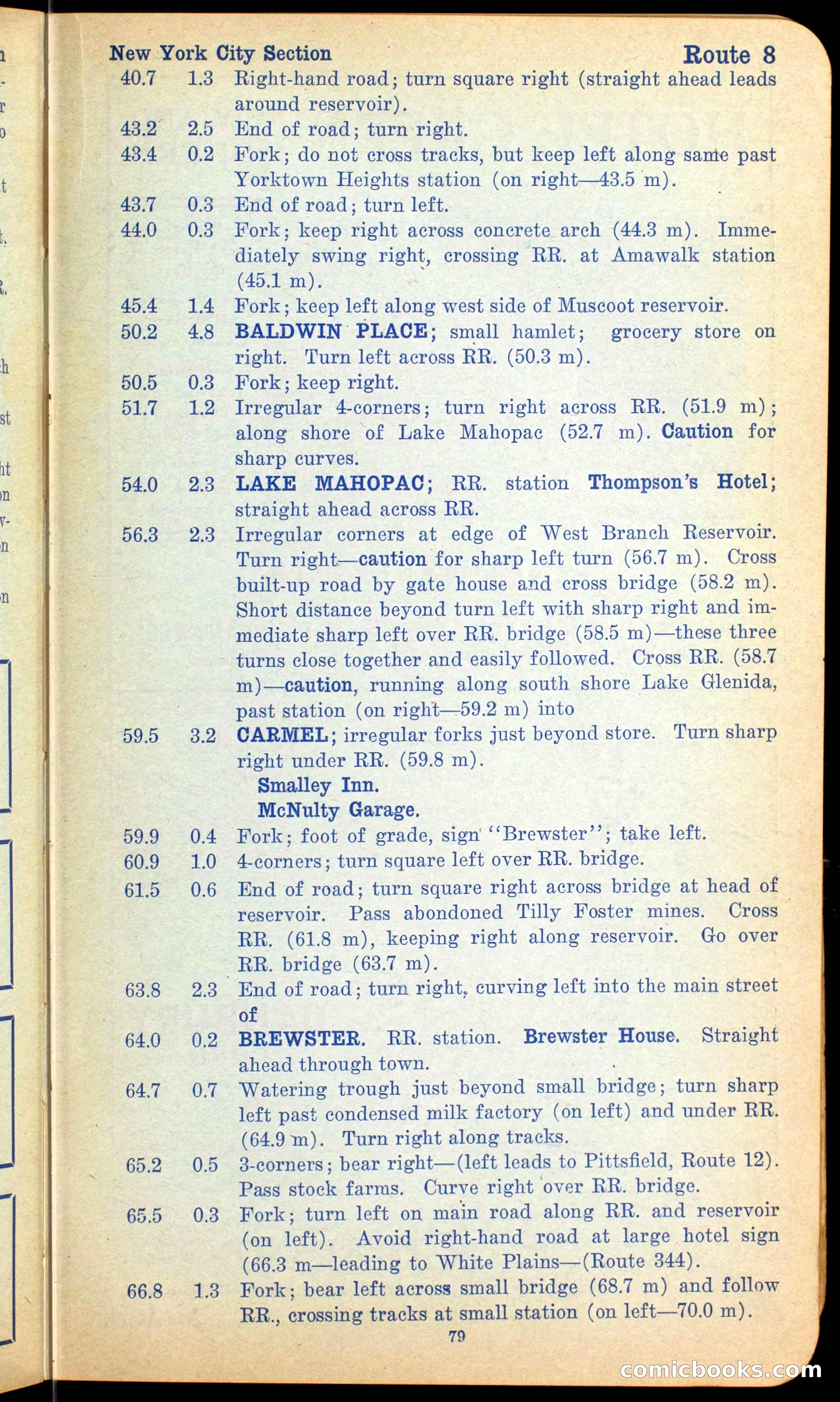 The Automobile Official Blue Book, 1910 — page 89 of 400