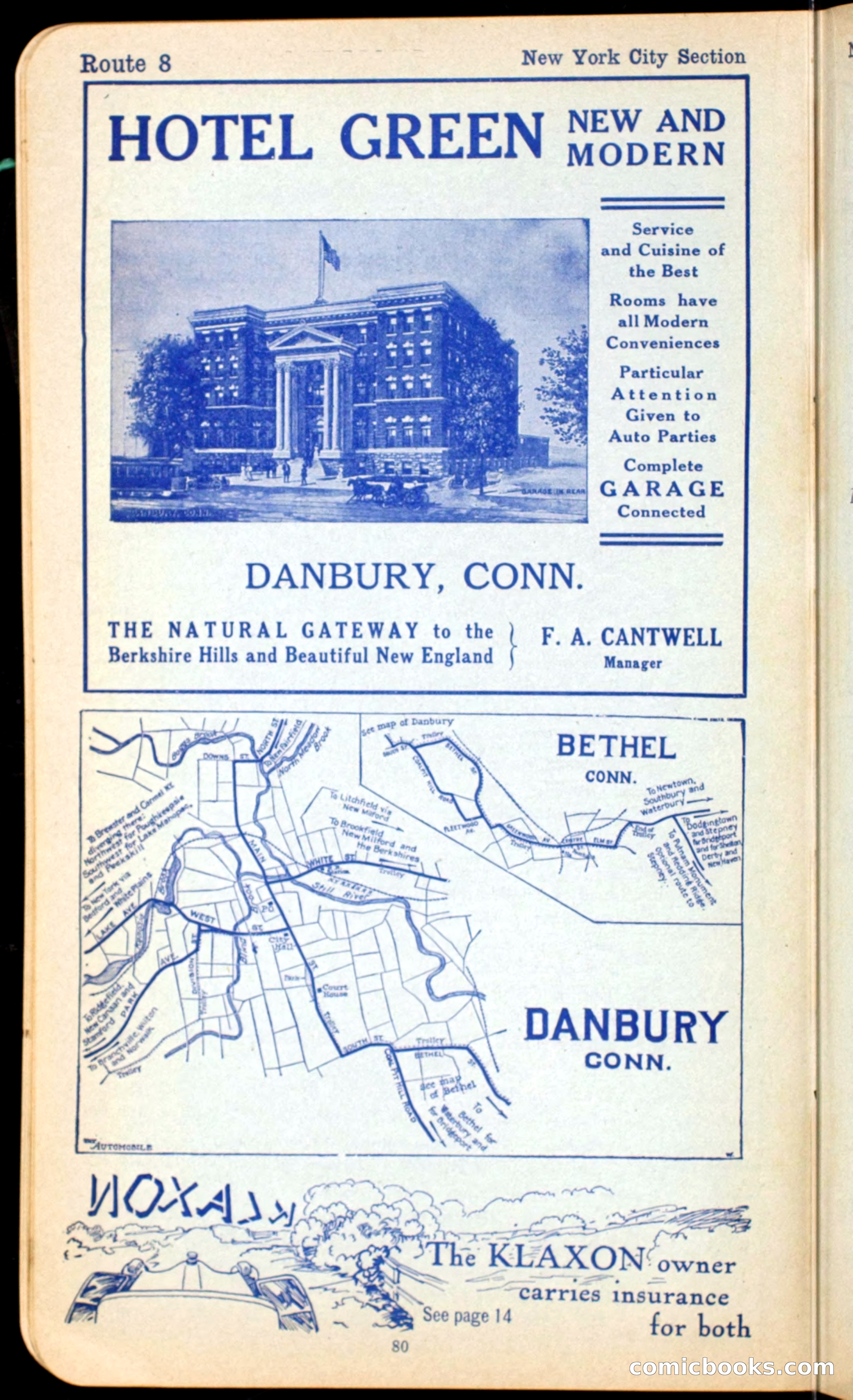 The Automobile Official Blue Book, 1910 — page 90 of 400