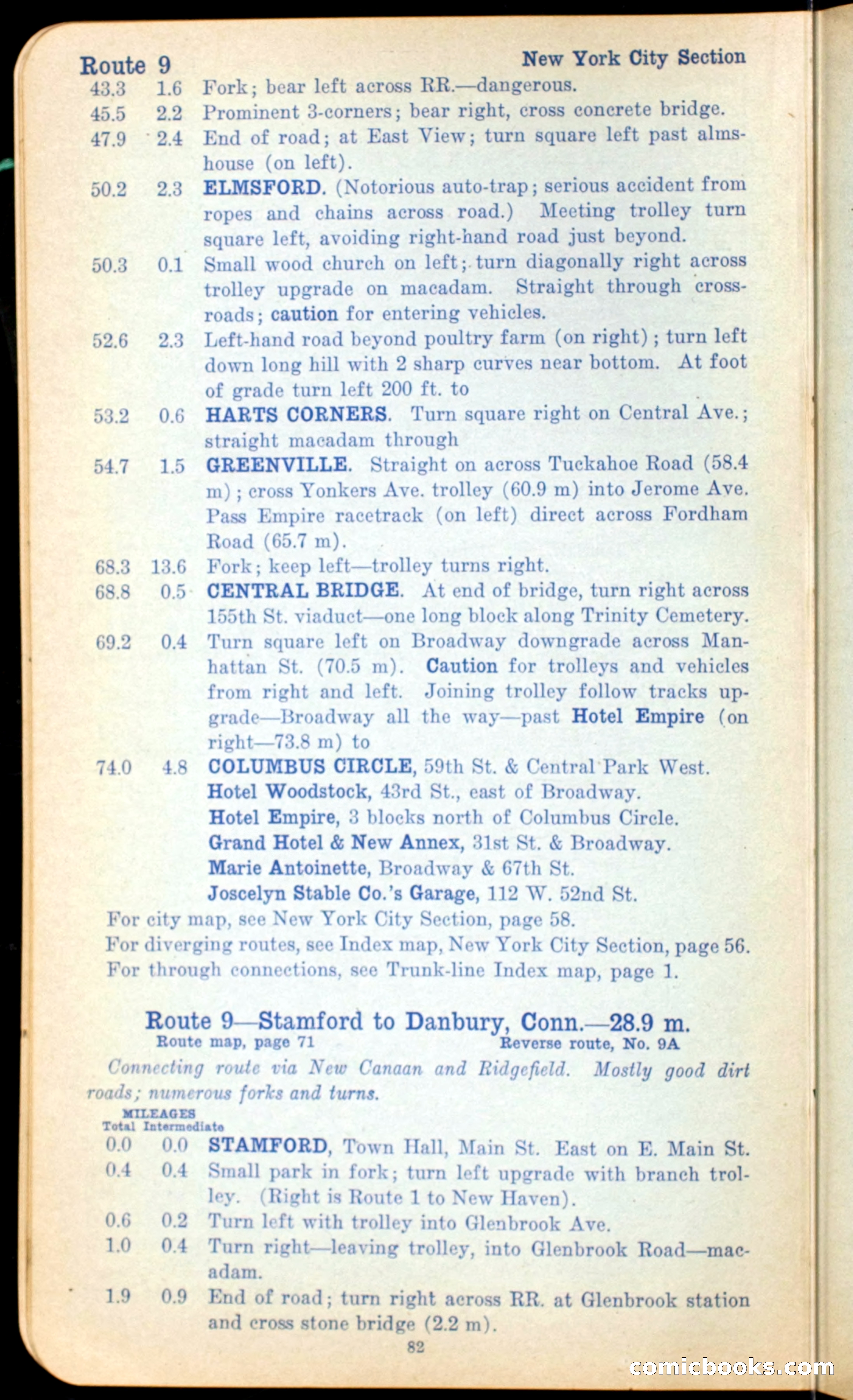 The Automobile Official Blue Book, 1910 — page 92 of 400