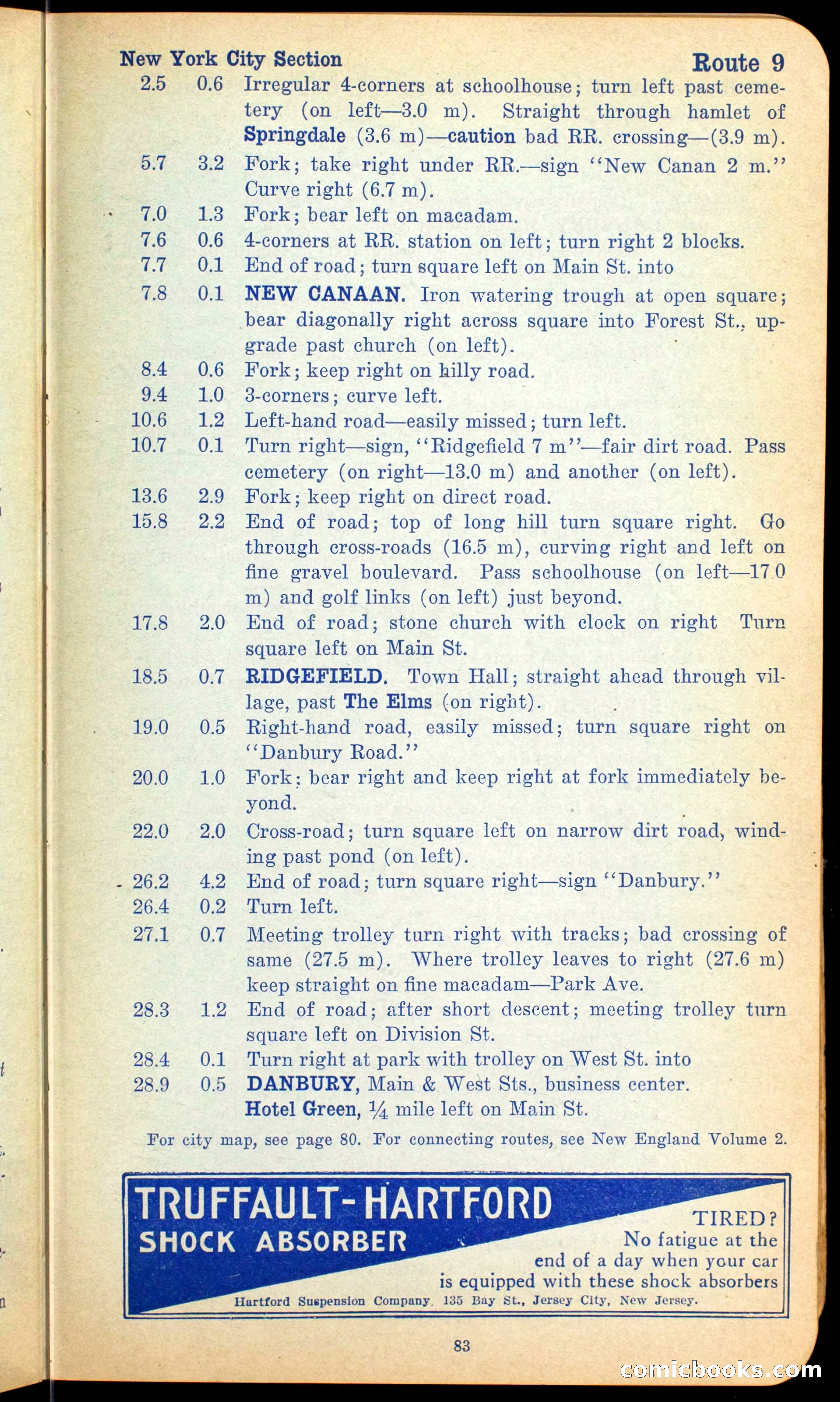 The Automobile Official Blue Book, 1910 — page 93 of 400