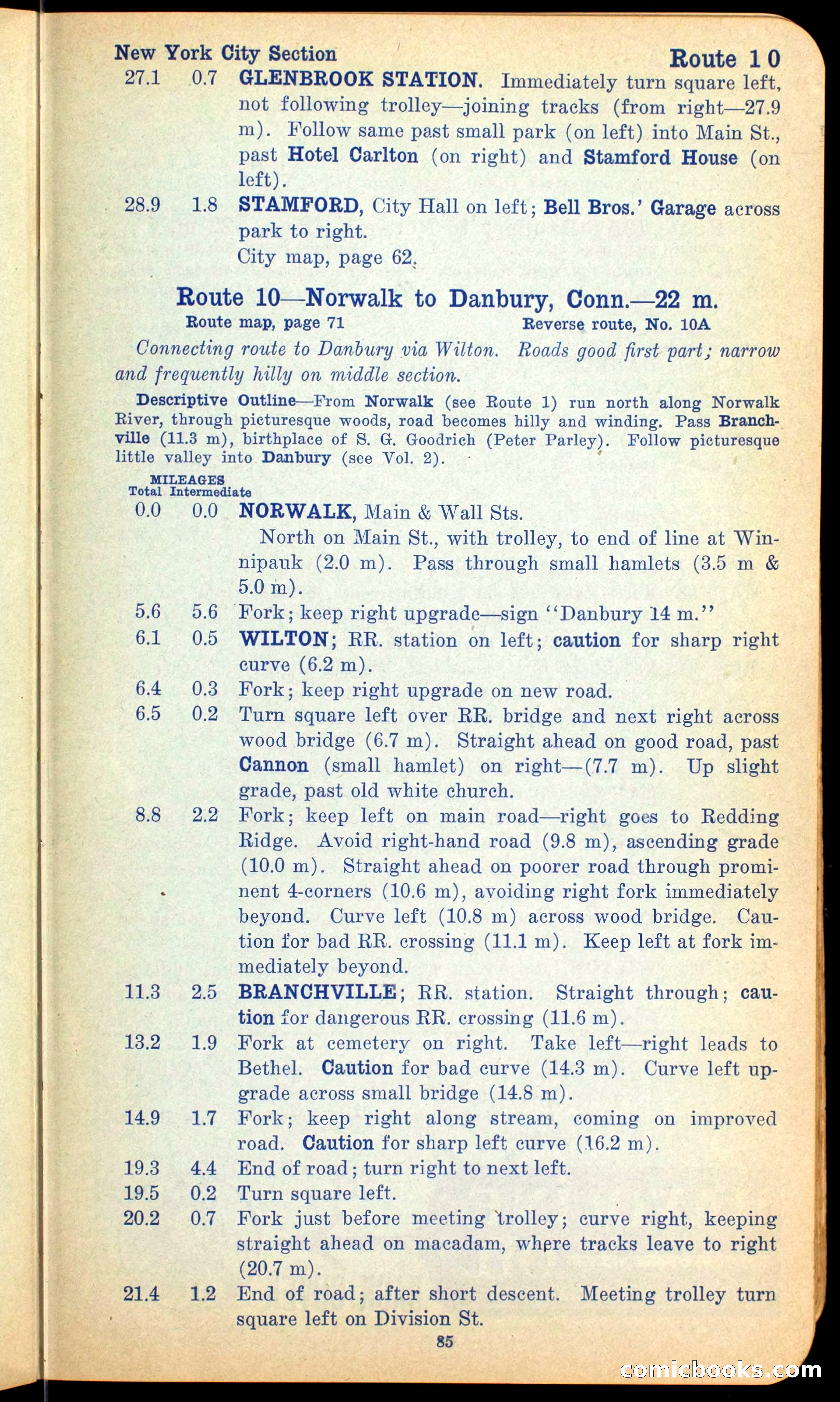 The Automobile Official Blue Book, 1910 — page 95 of 400