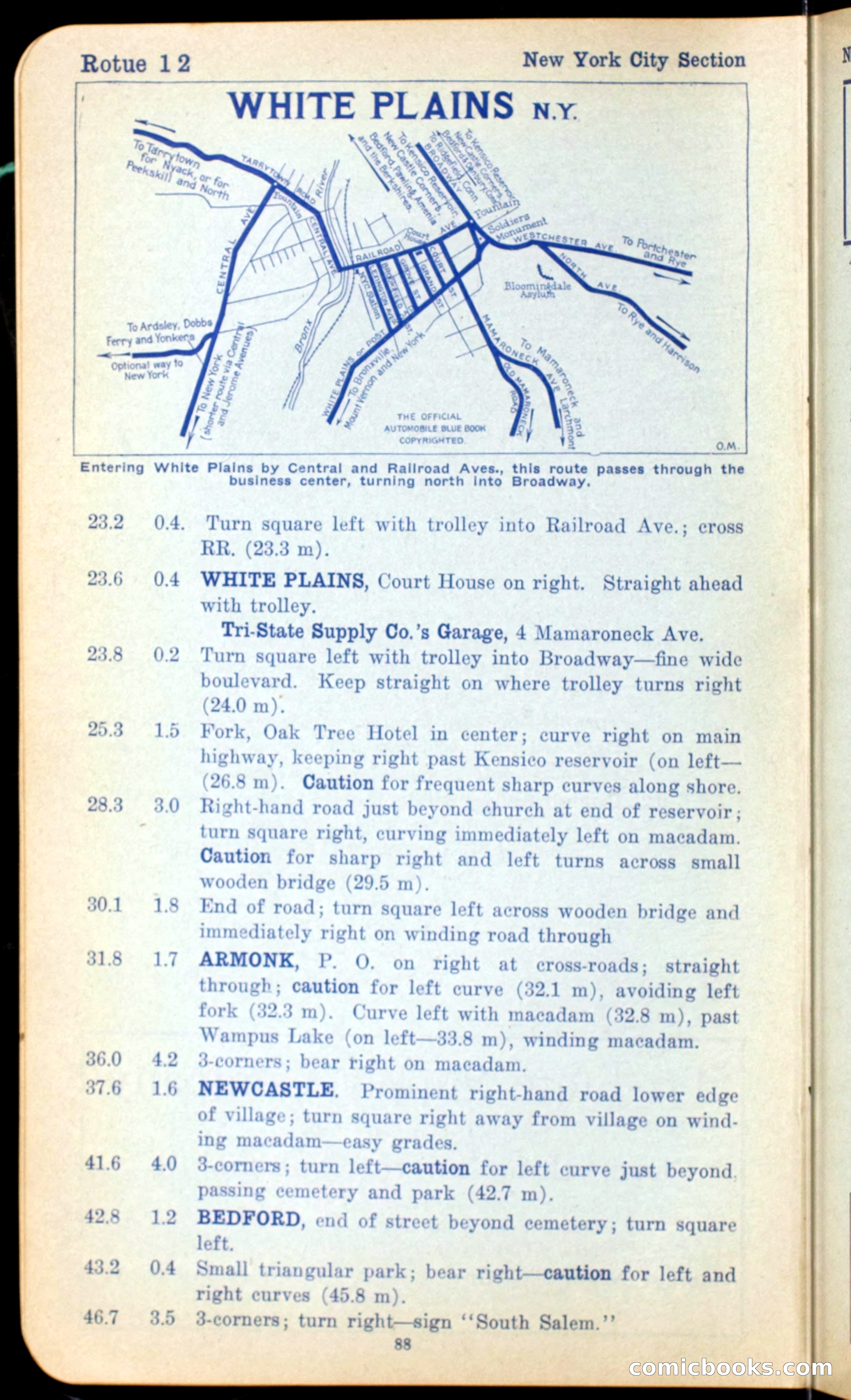 The Automobile Official Blue Book, 1910 — page 98 of 400