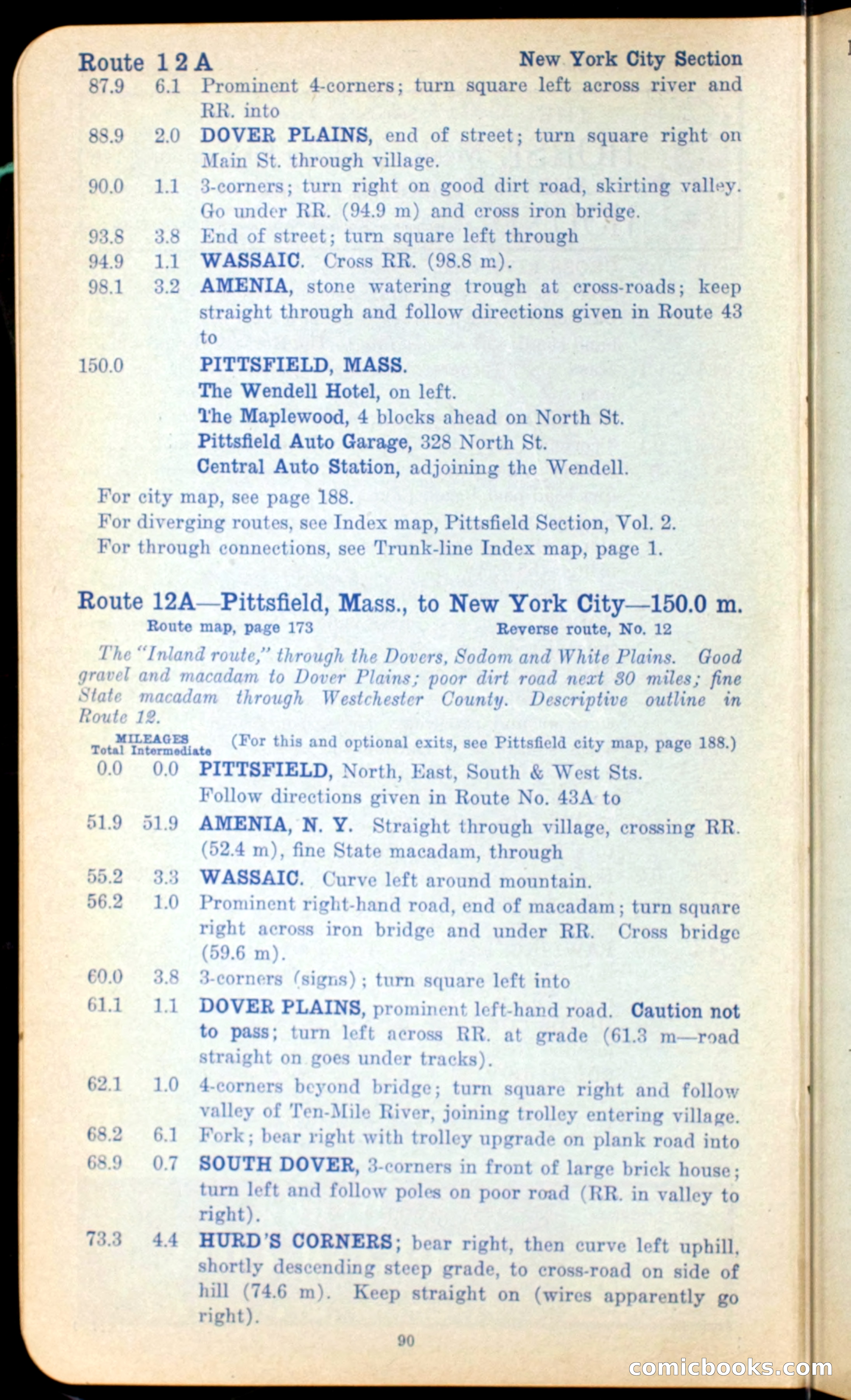 The Automobile Official Blue Book, 1910 — page 100 of 400