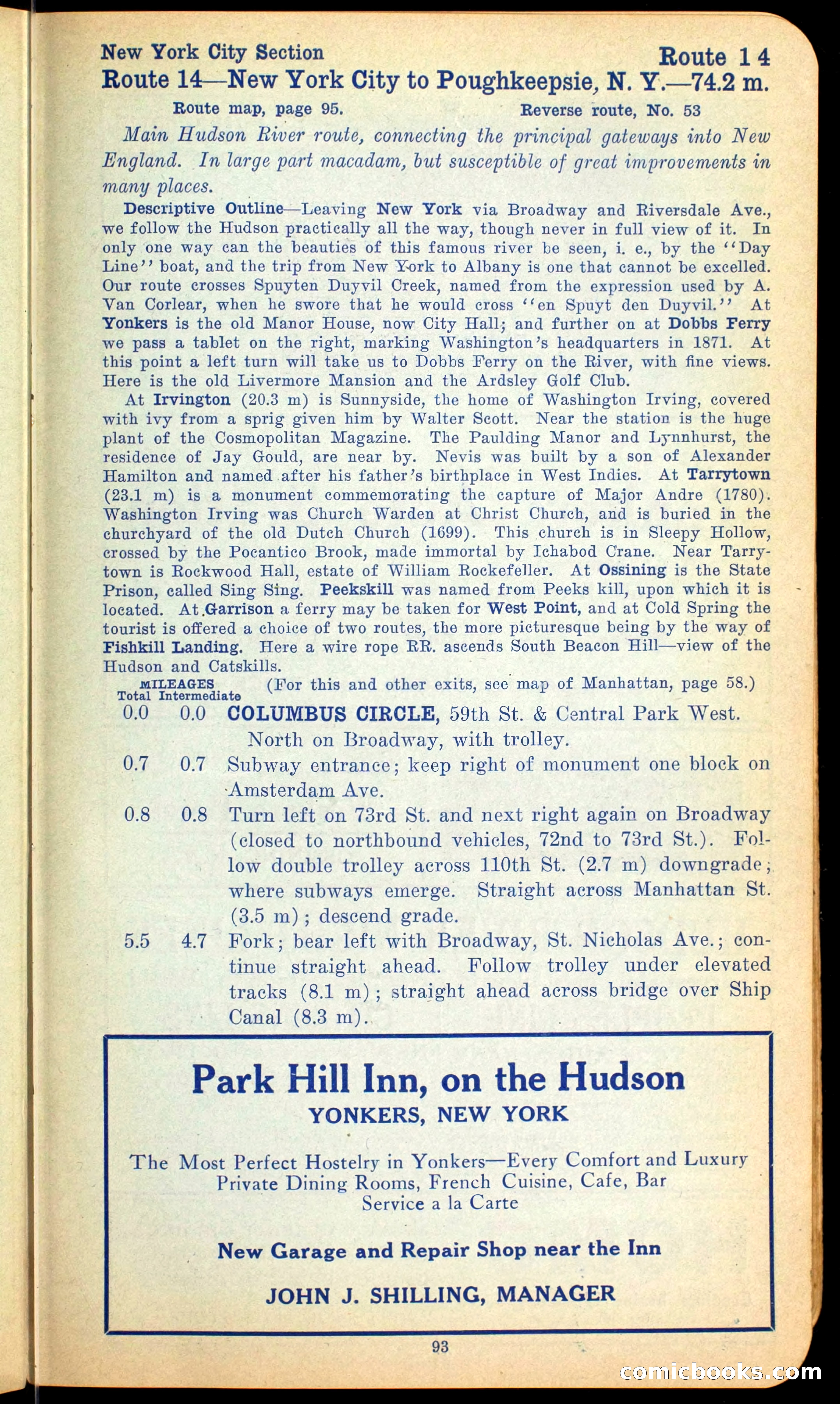 The Automobile Official Blue Book, 1910 — page 103 of 400
