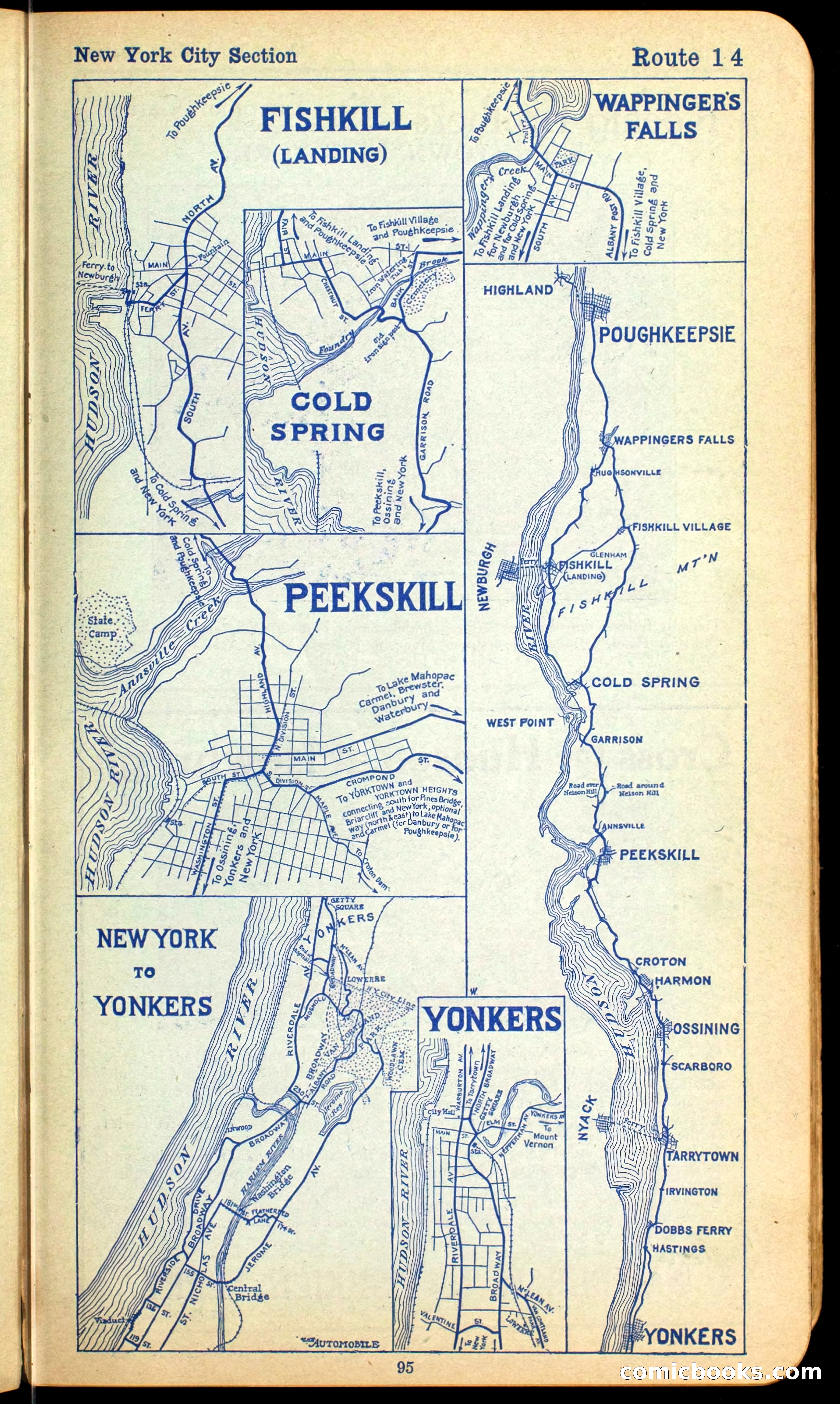 The Automobile Official Blue Book, 1910 — page 105 of 400