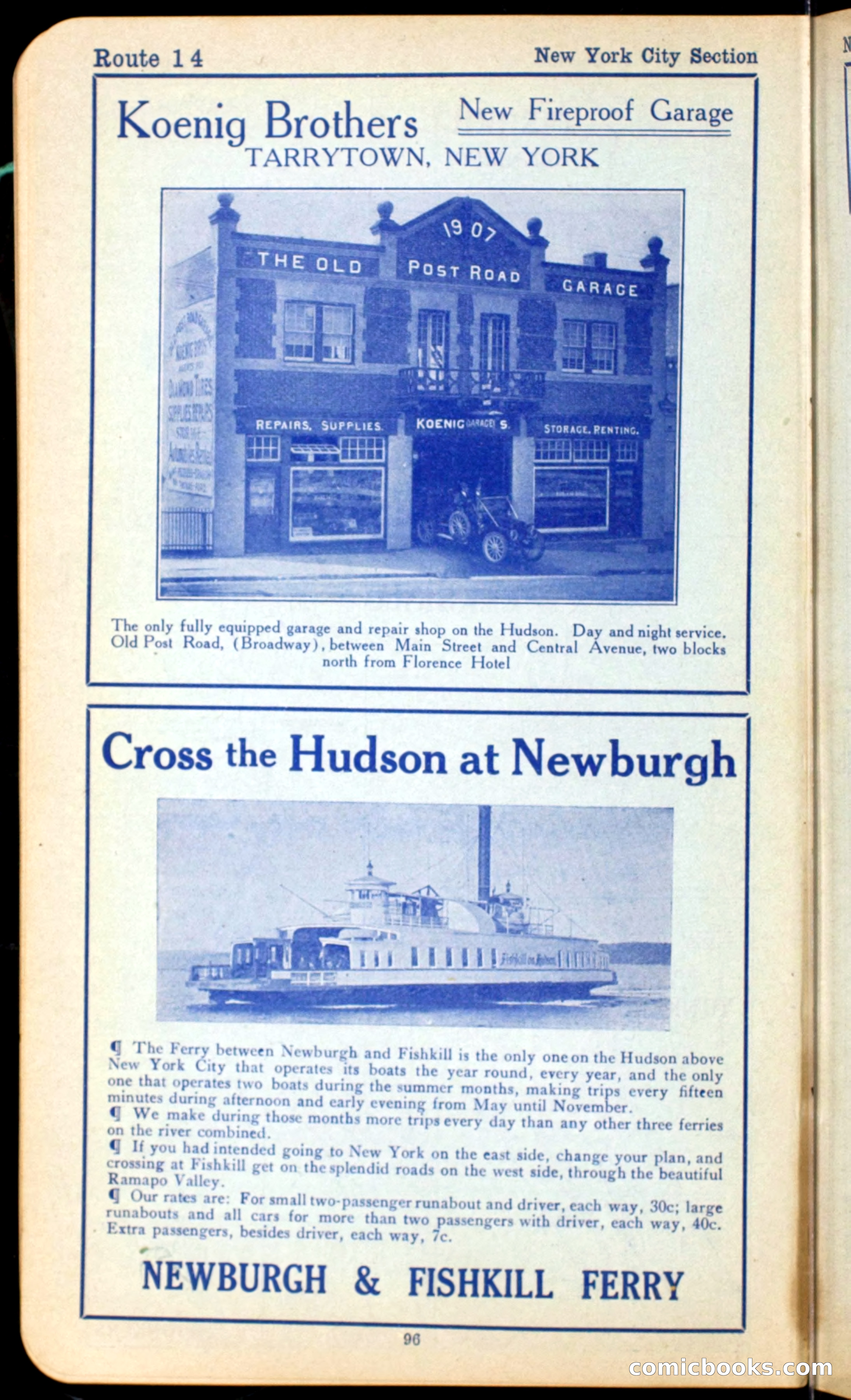 The Automobile Official Blue Book, 1910 — page 106 of 400