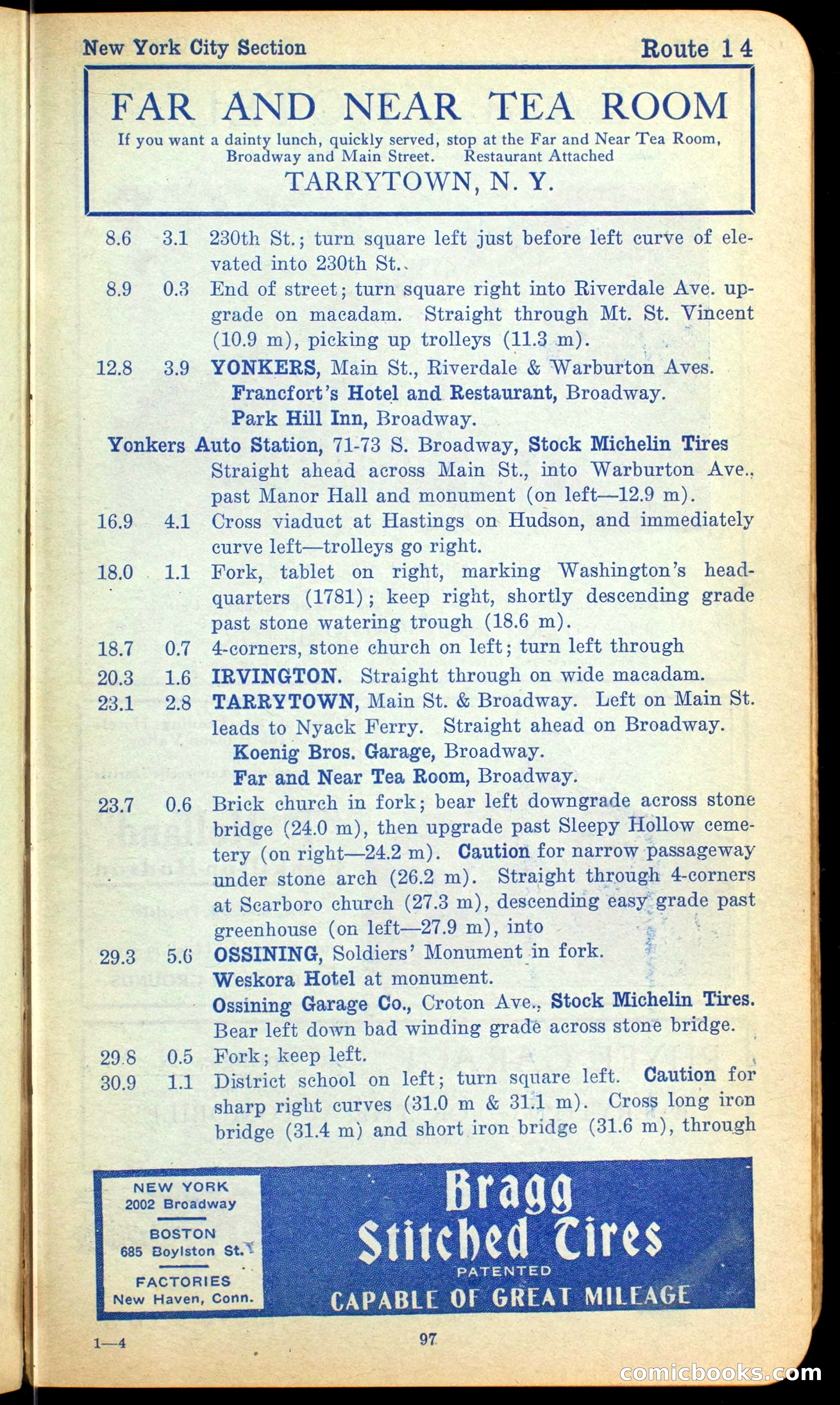 The Automobile Official Blue Book, 1910 — page 107 of 400