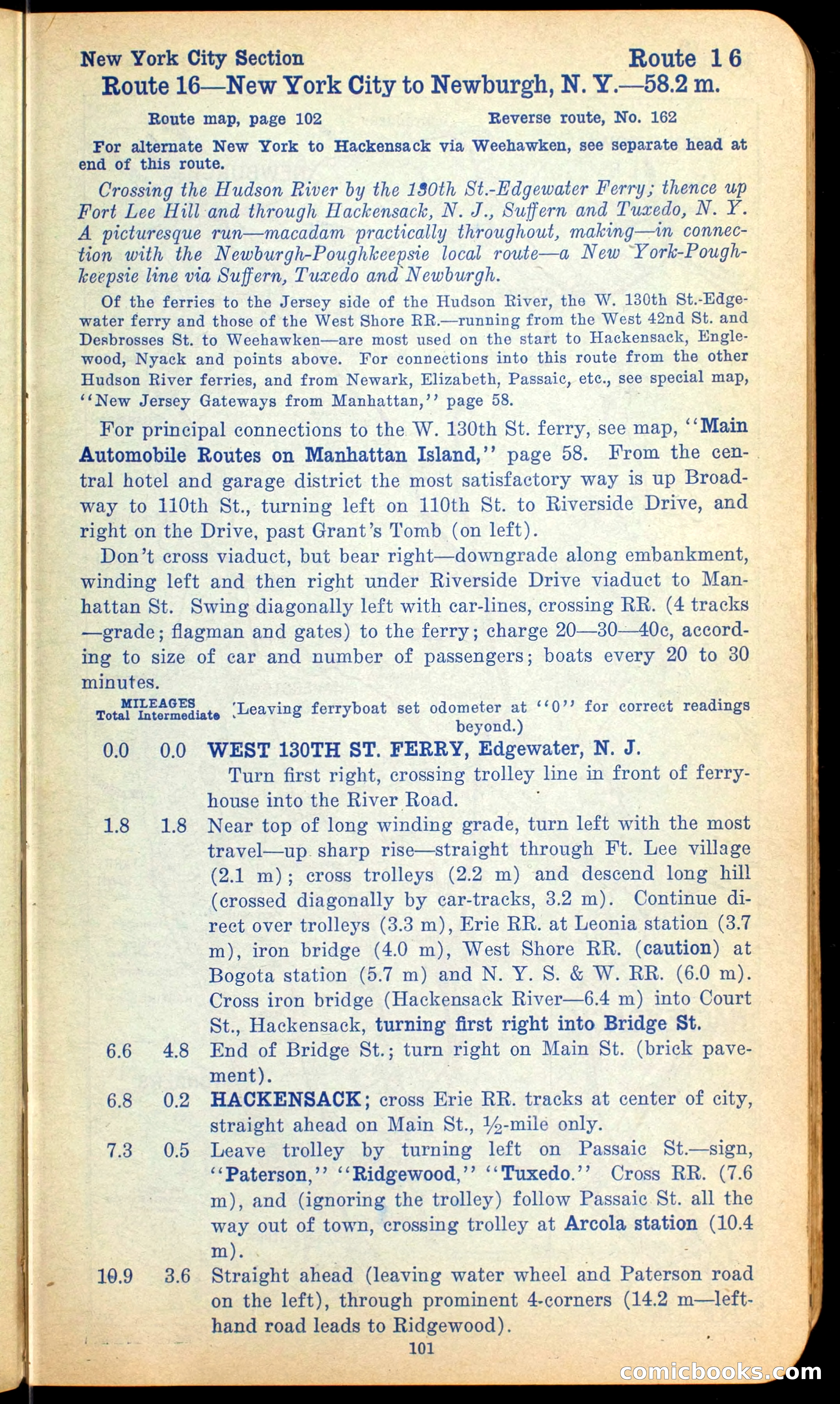 The Automobile Official Blue Book, 1910 — page 111 of 400