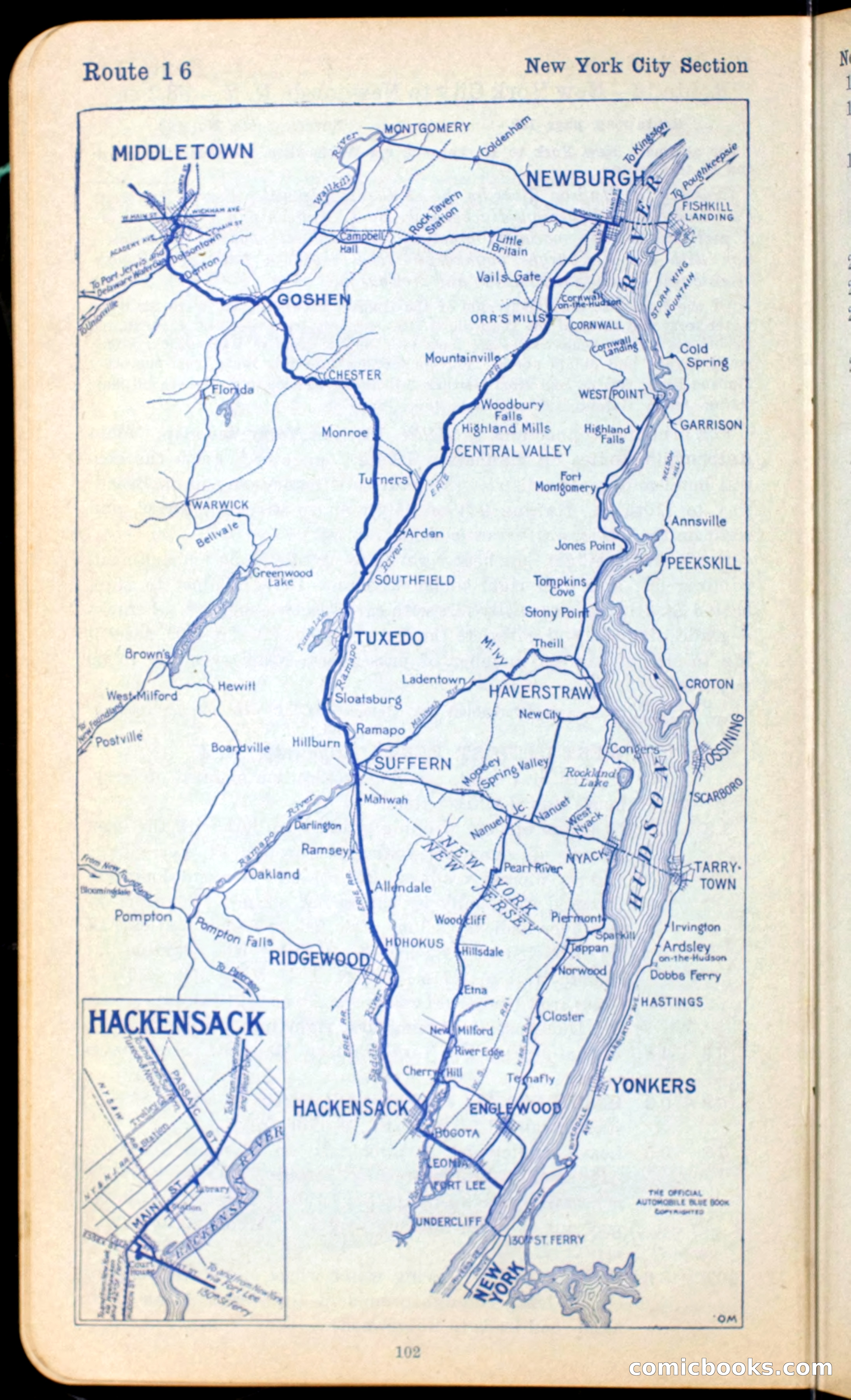 The Automobile Official Blue Book, 1910 — page 112 of 400