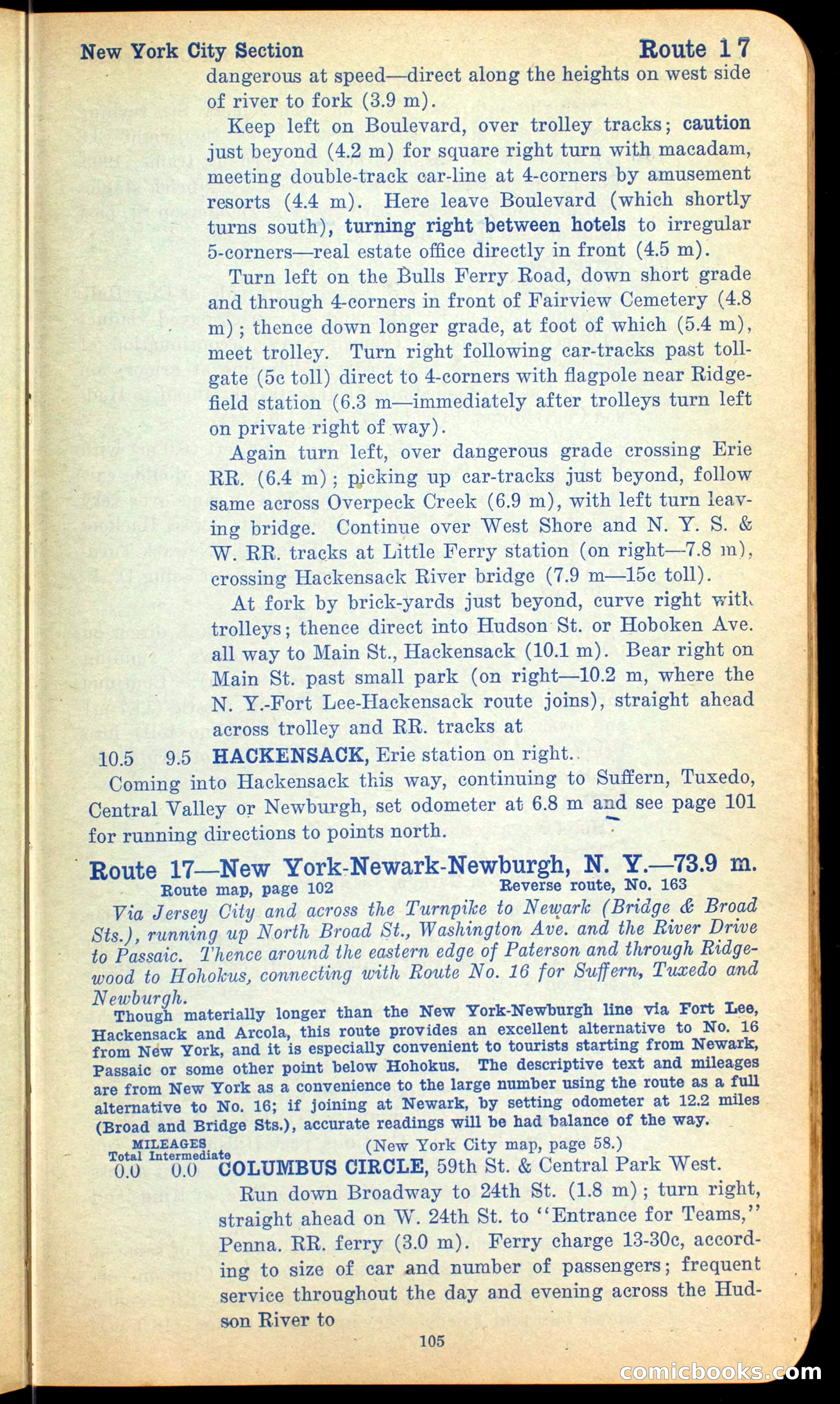 The Automobile Official Blue Book, 1910 — page 115 of 400