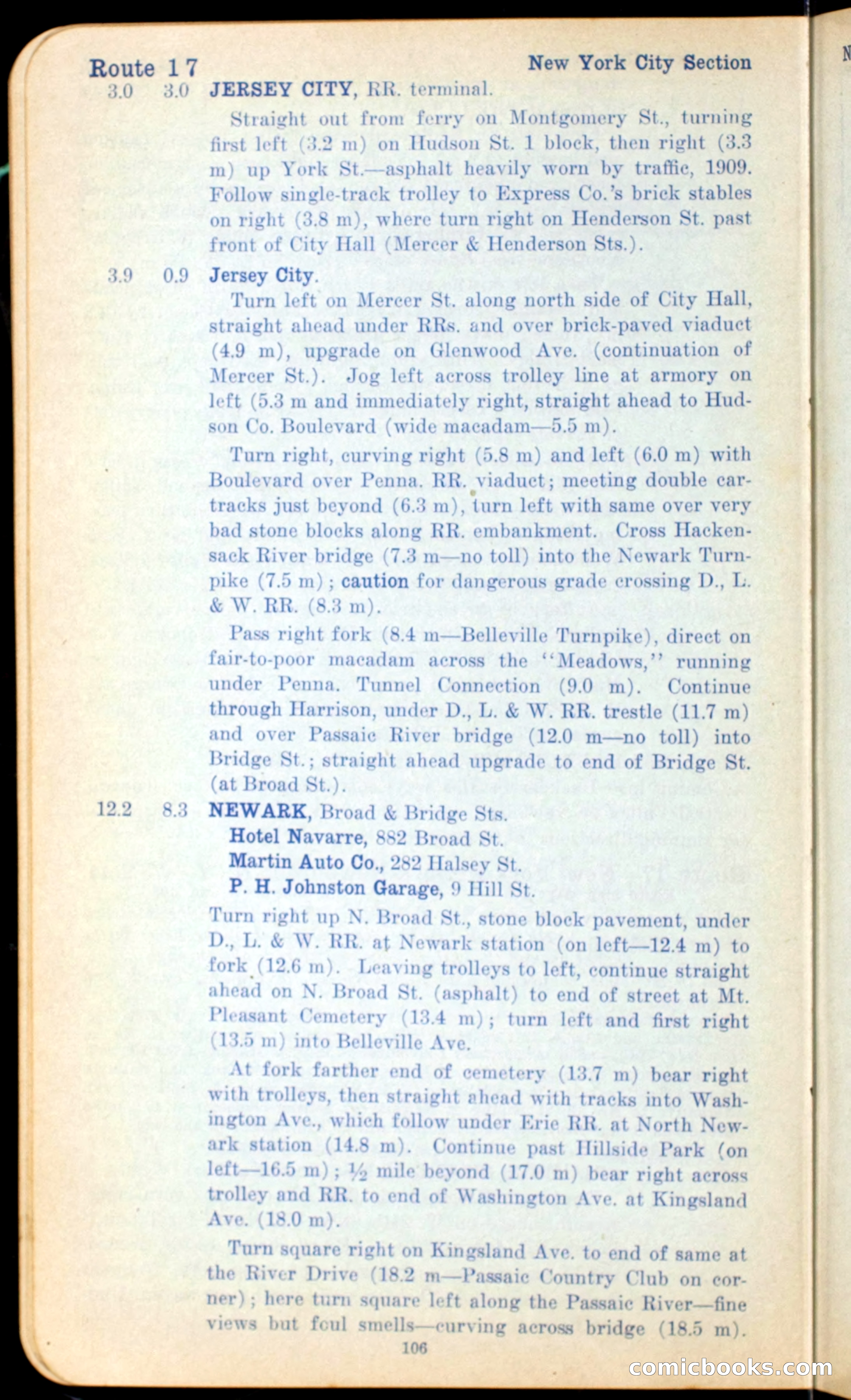 The Automobile Official Blue Book, 1910 — page 116 of 400