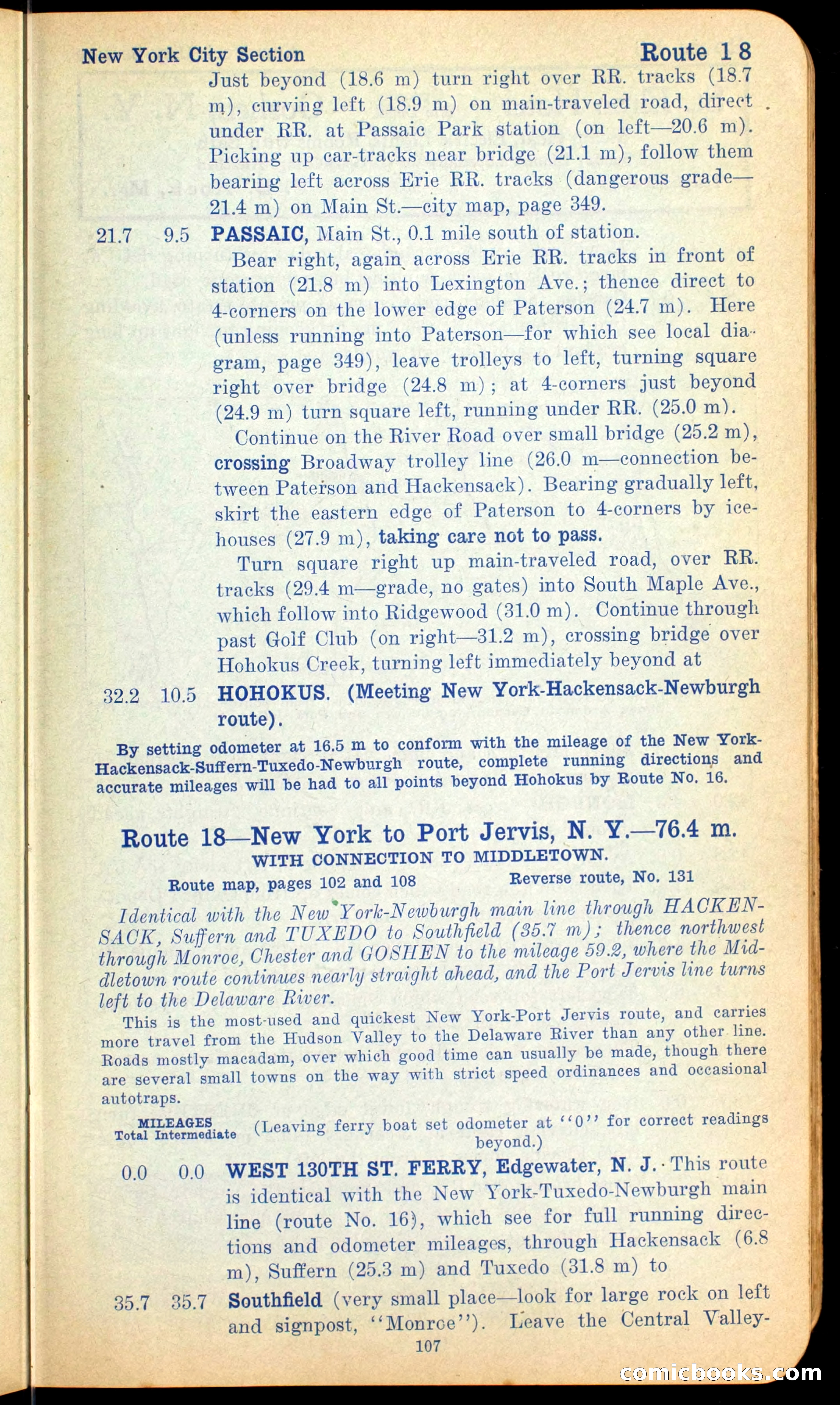The Automobile Official Blue Book, 1910 — page 117 of 400