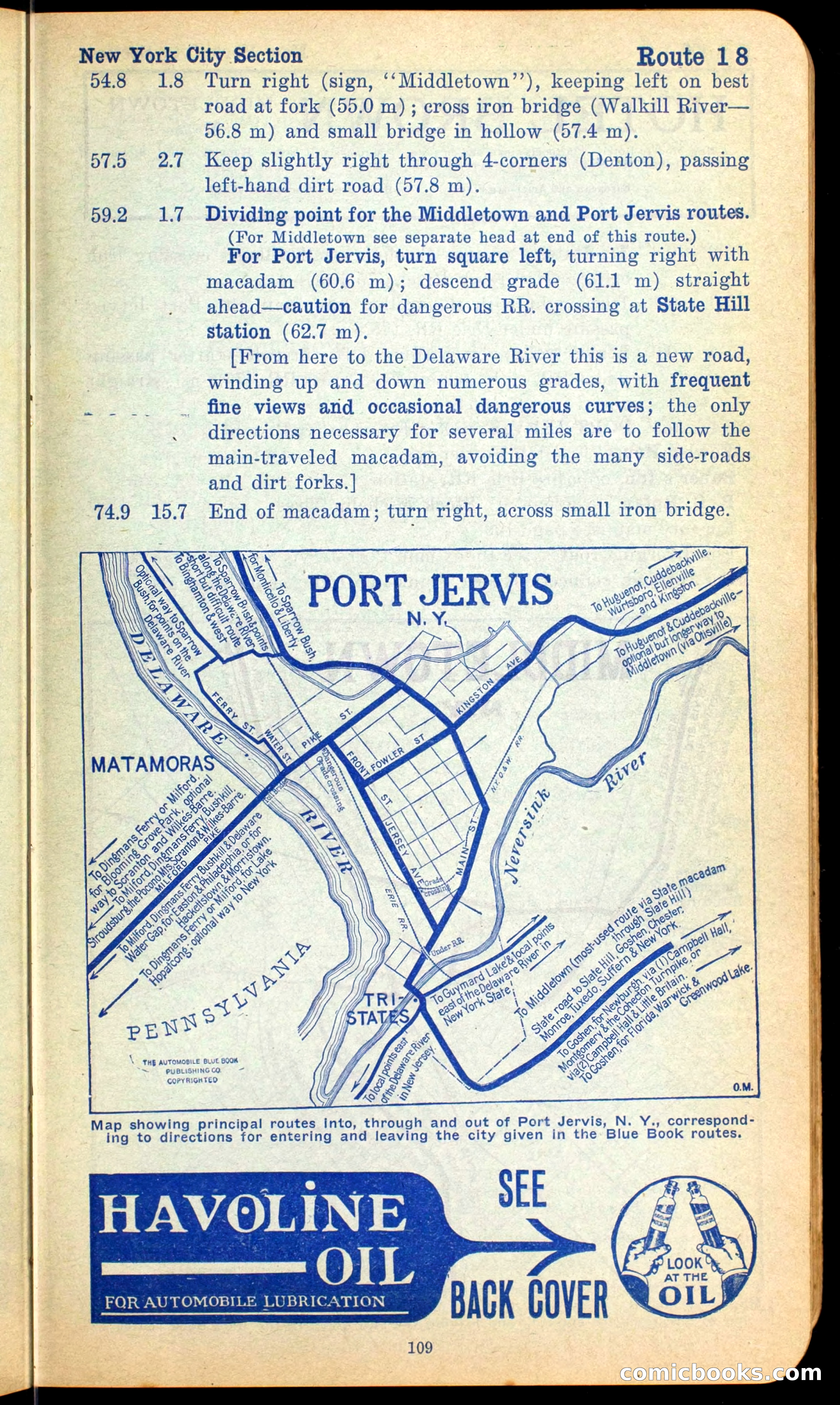 The Automobile Official Blue Book, 1910 — page 119 of 400
