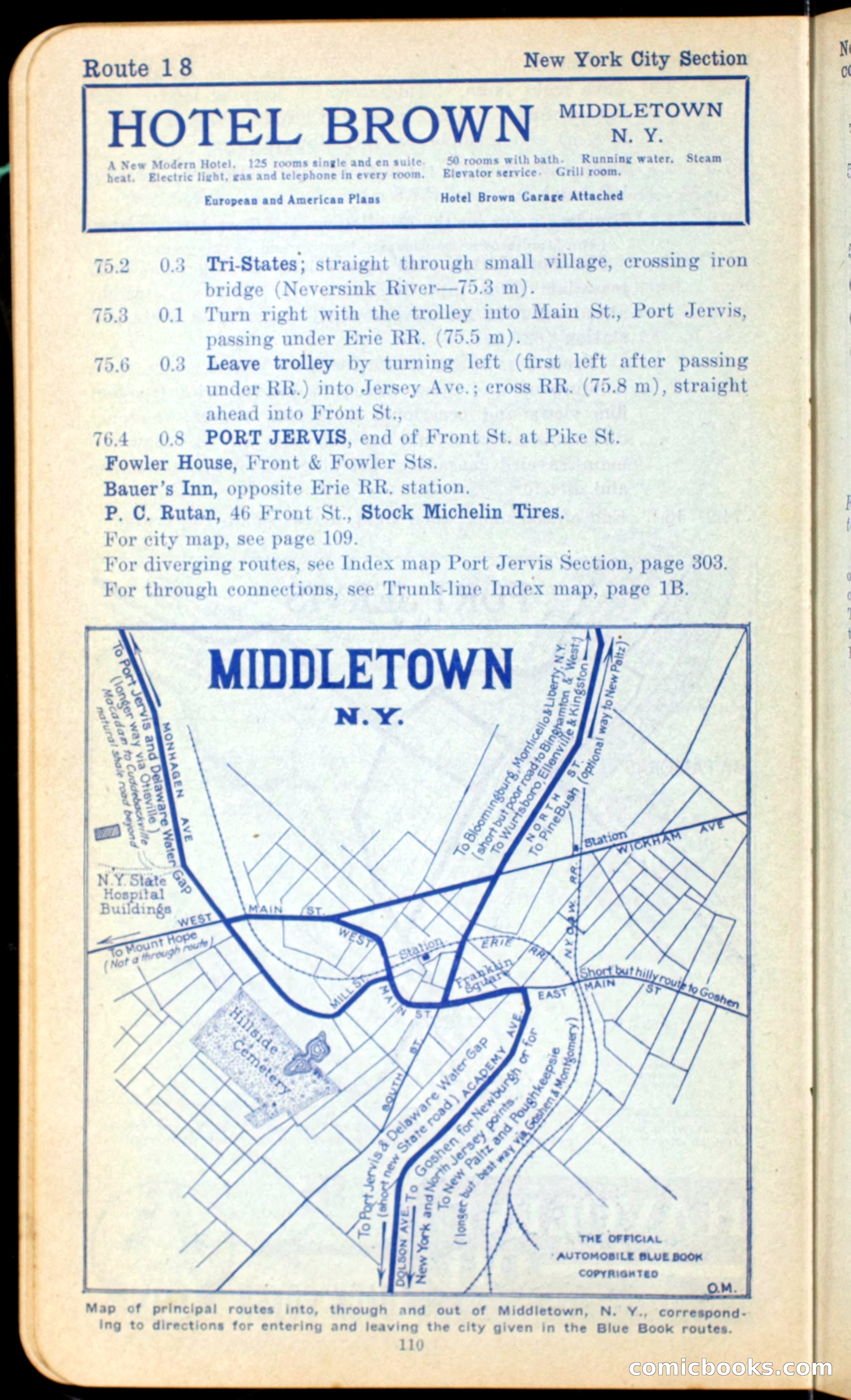 The Automobile Official Blue Book, 1910 — page 120 of 400