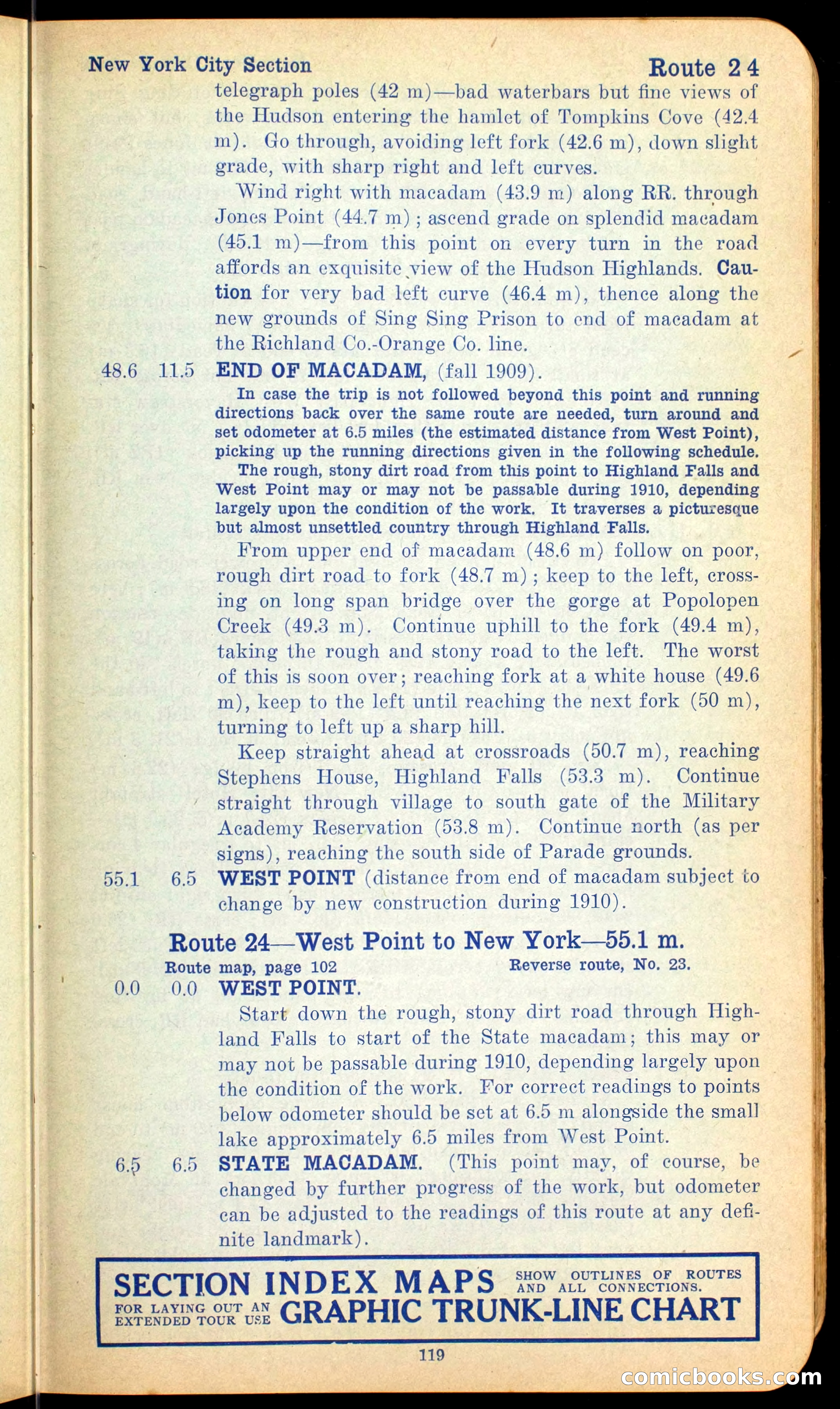 The Automobile Official Blue Book, 1910 — page 129 of 400