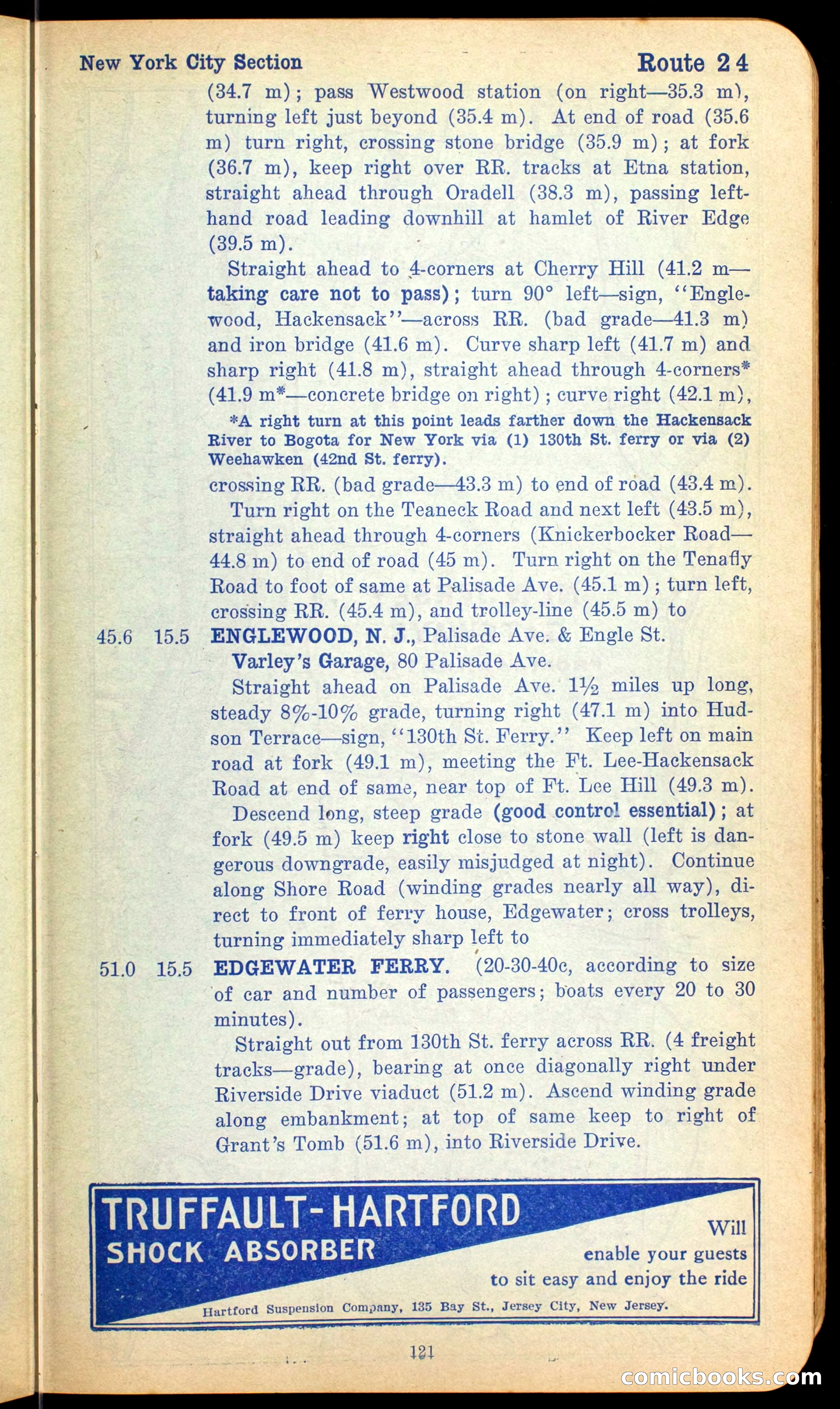 The Automobile Official Blue Book, 1910 — page 131 of 400