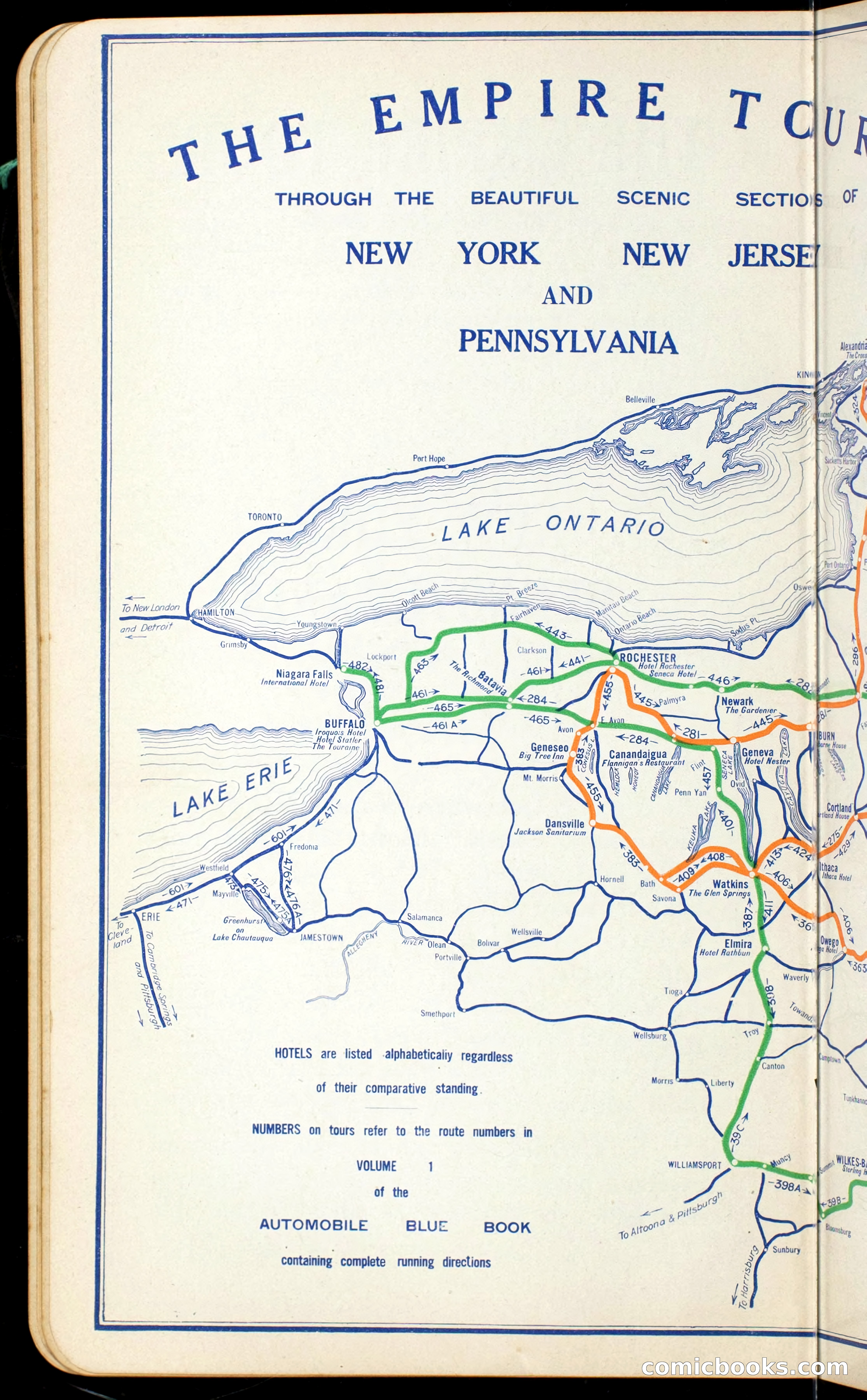 The Automobile Official Blue Book, 1910 — page 140 of 400