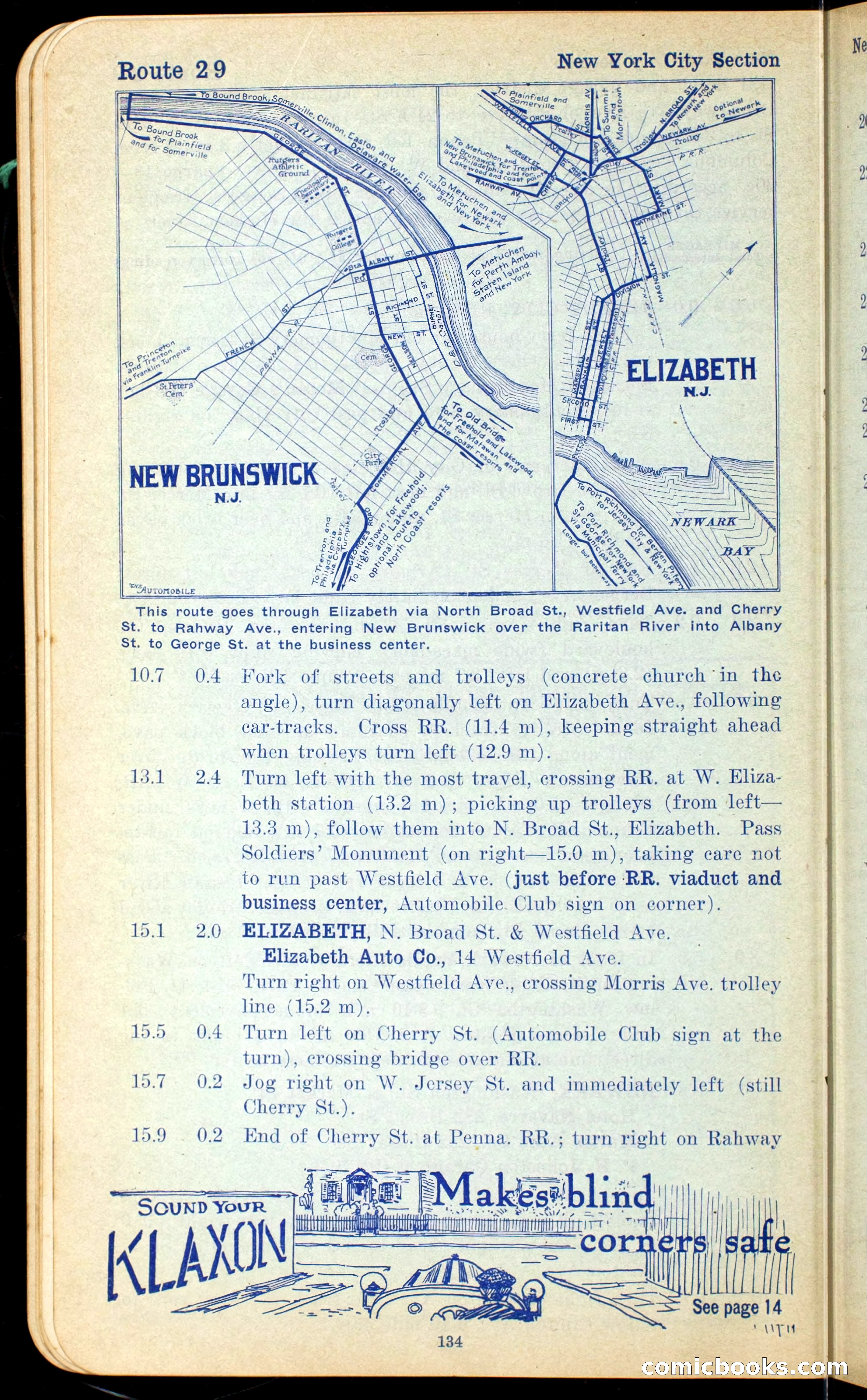 The Automobile Official Blue Book, 1910 — page 148 of 400