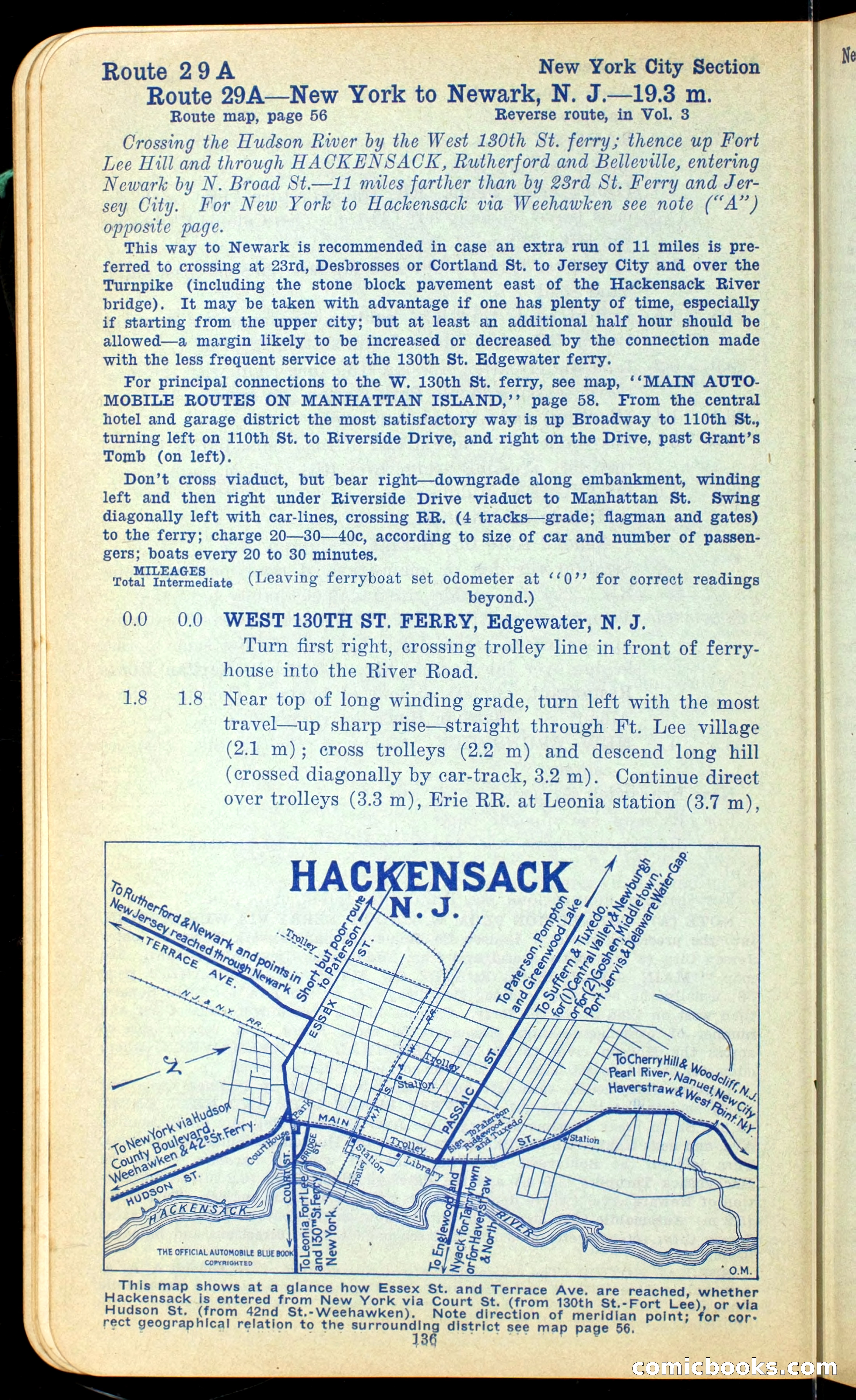 The Automobile Official Blue Book, 1910 — page 150 of 400
