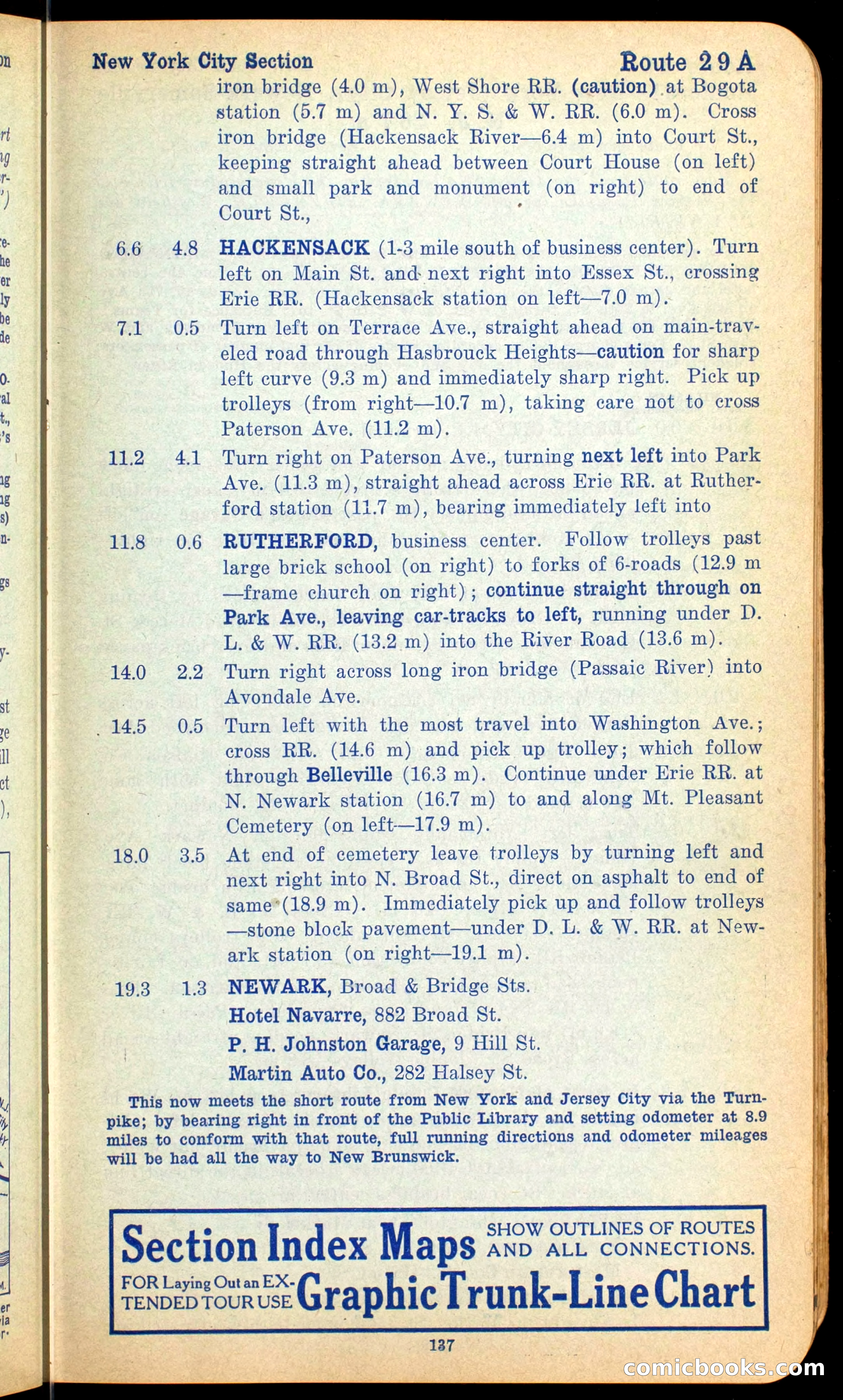 The Automobile Official Blue Book, 1910 — page 151 of 400