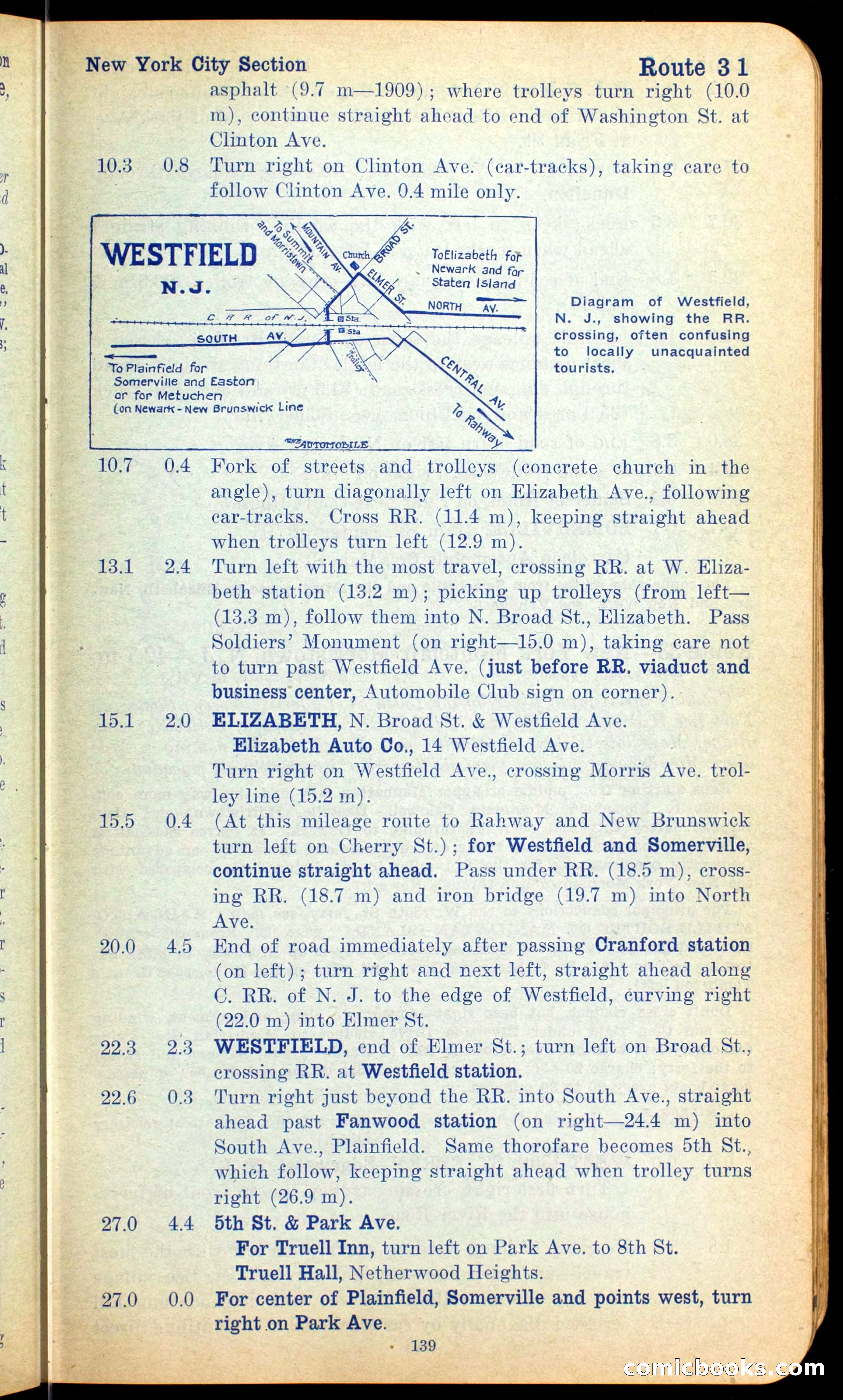 The Automobile Official Blue Book, 1910 — page 153 of 400