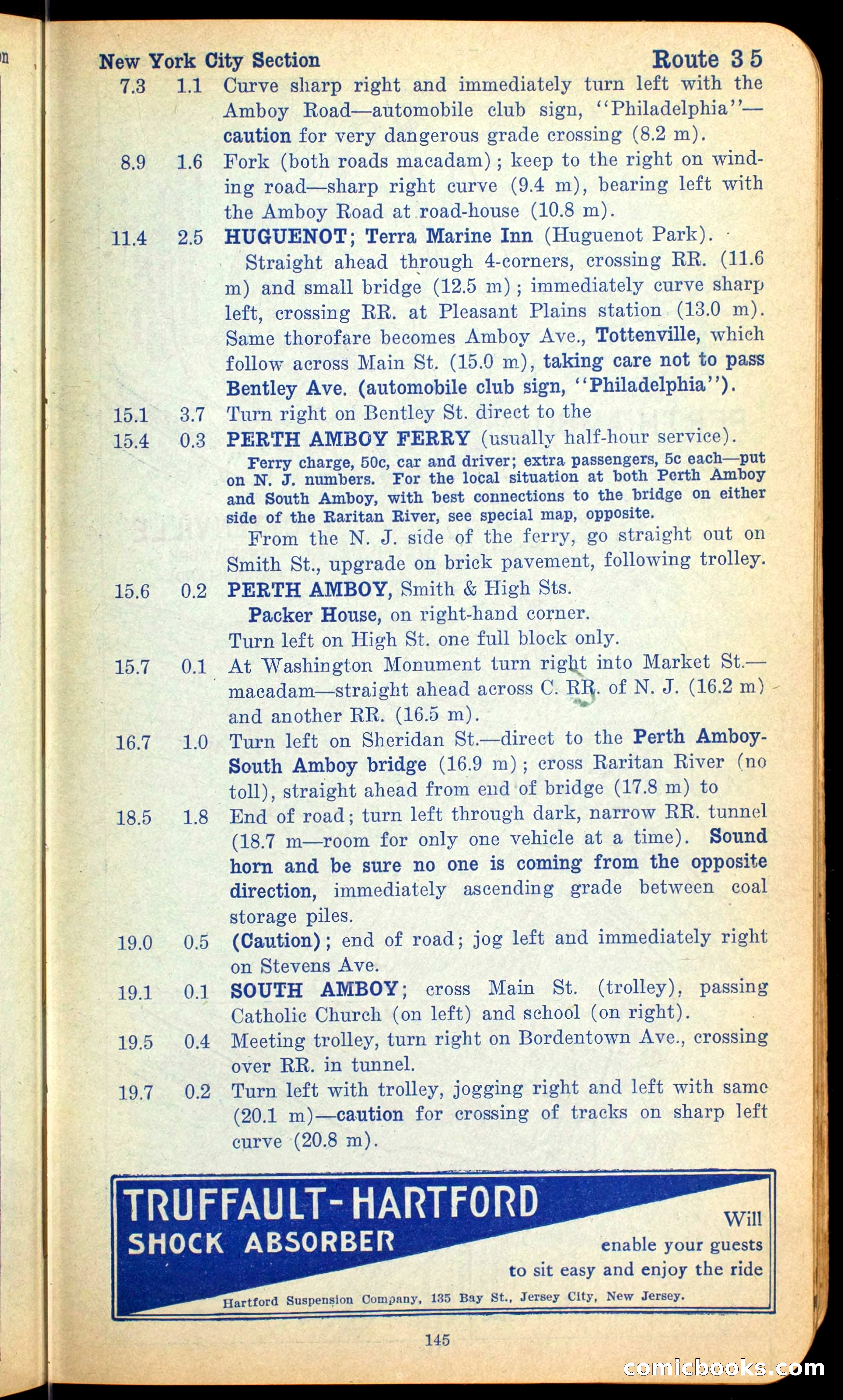 The Automobile Official Blue Book, 1910 — page 159 of 400