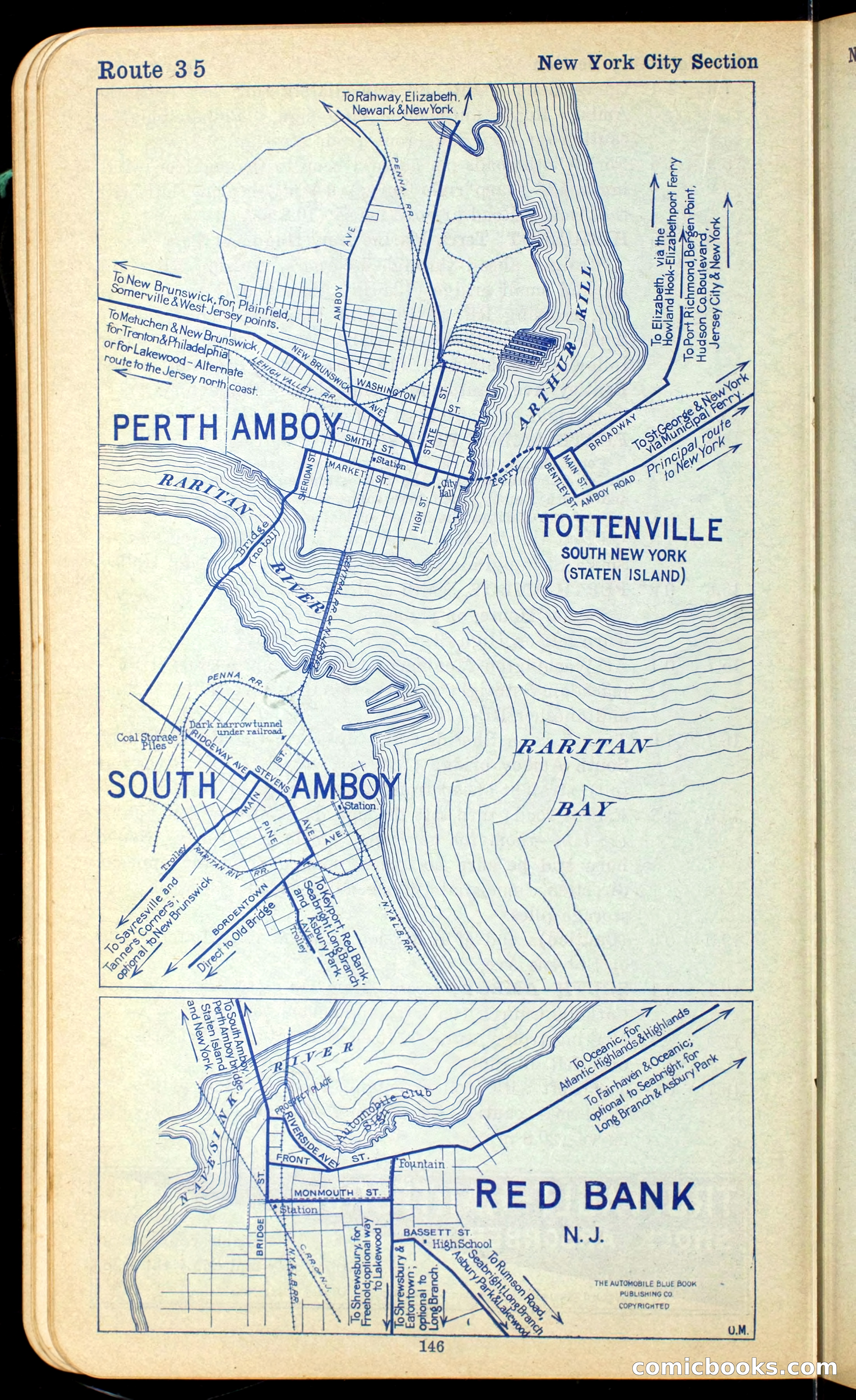 The Automobile Official Blue Book, 1910 — page 160 of 400