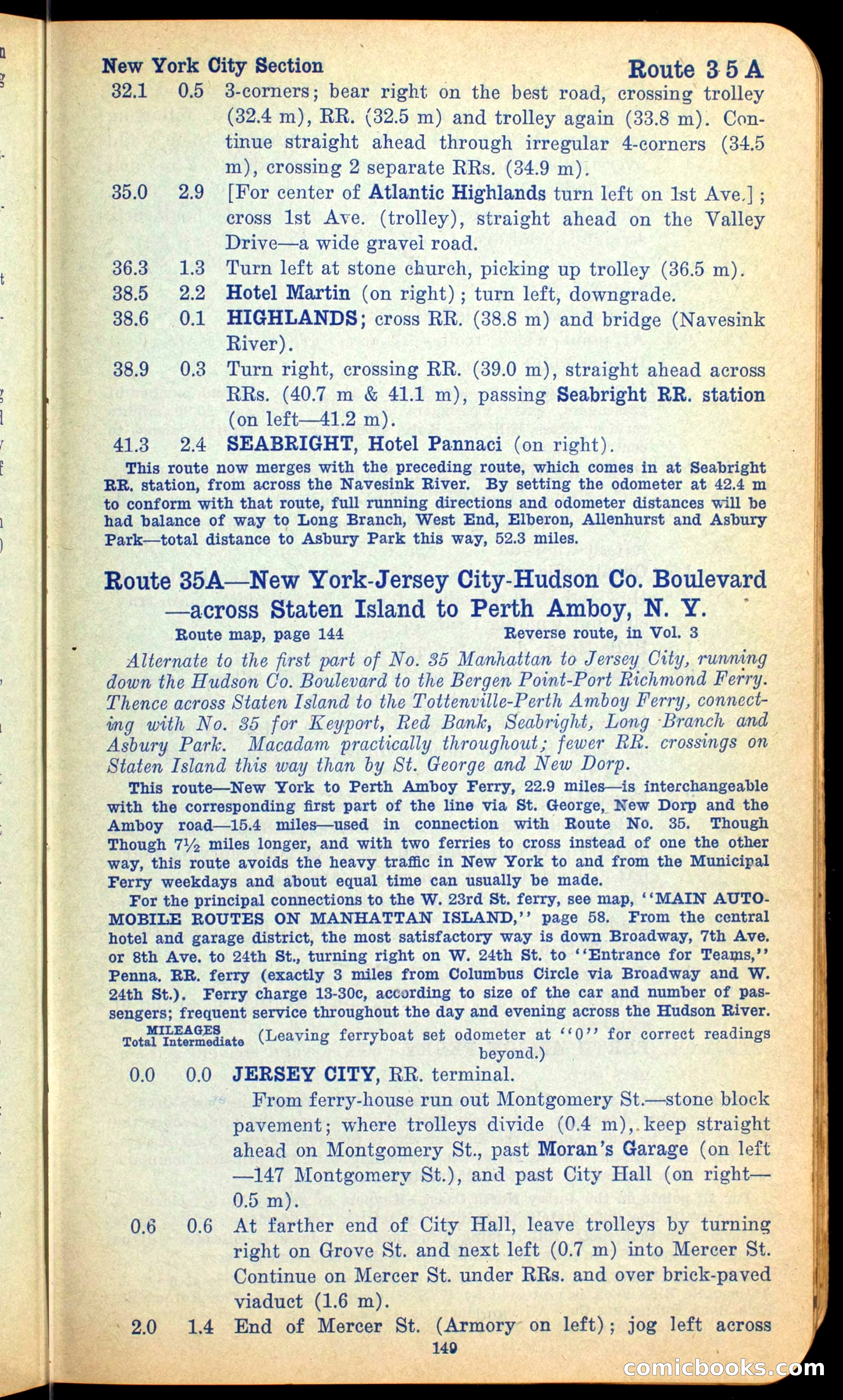 The Automobile Official Blue Book, 1910 — page 163 of 400