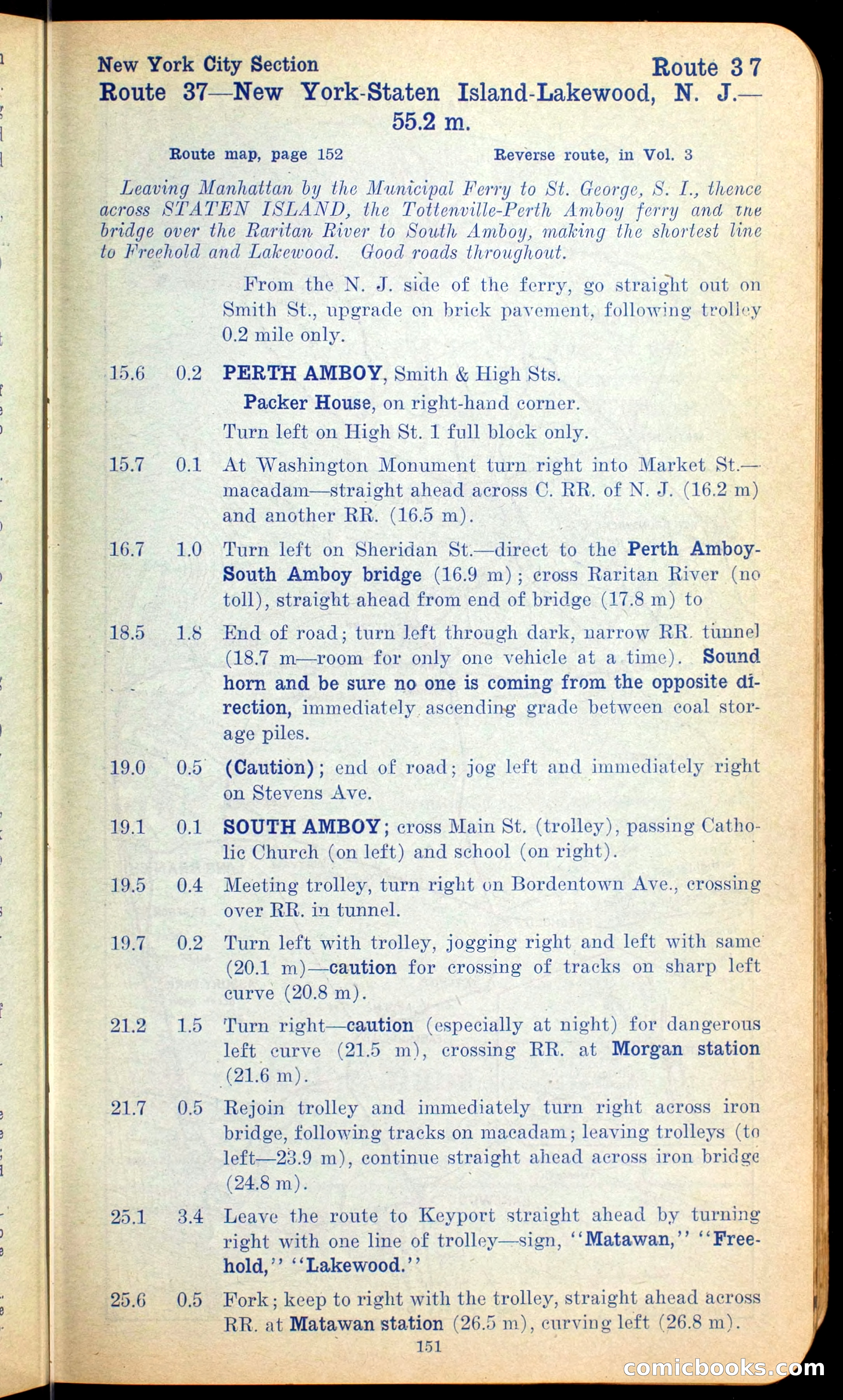 The Automobile Official Blue Book, 1910 — page 165 of 400