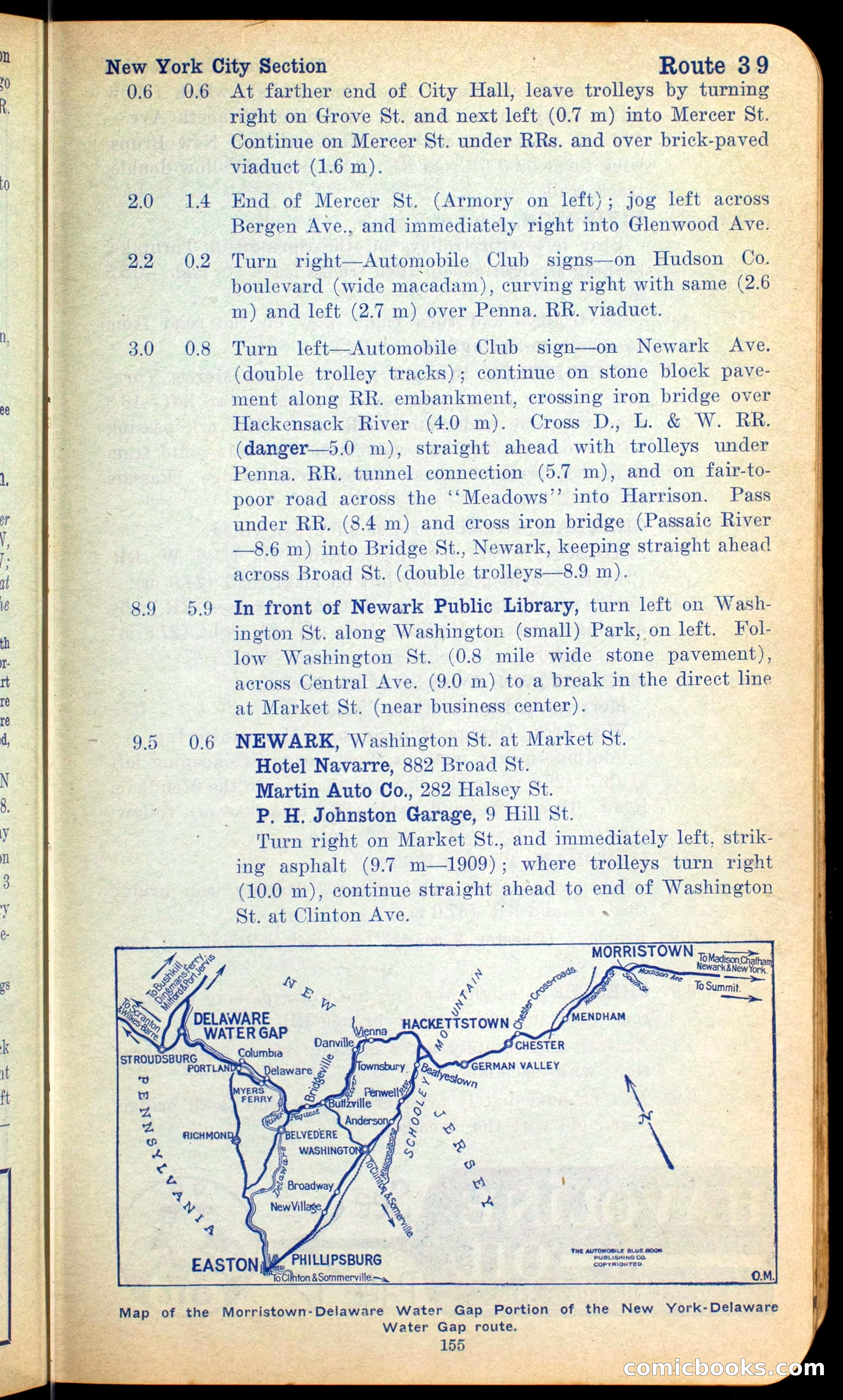 The Automobile Official Blue Book, 1910 — page 169 of 400