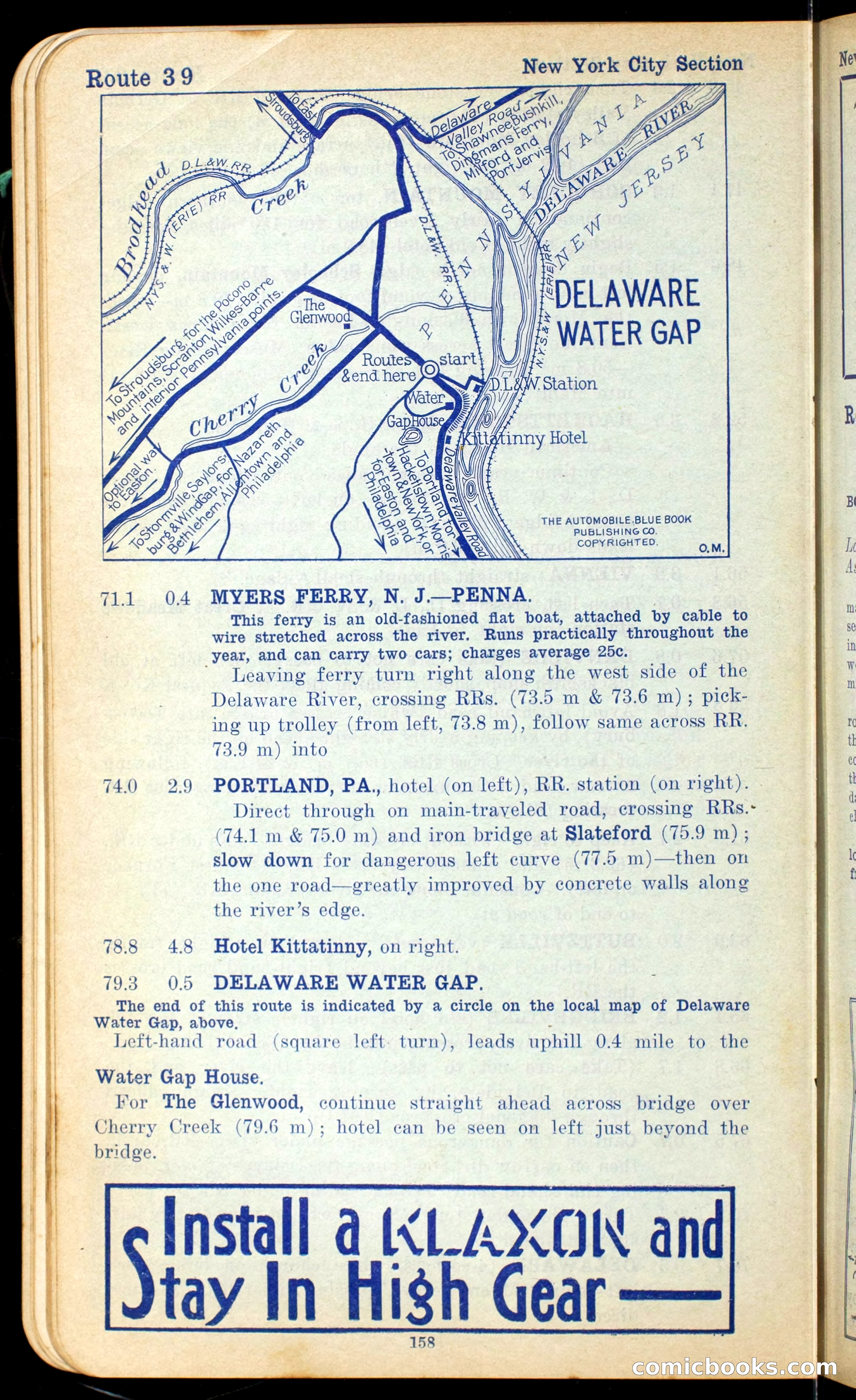The Automobile Official Blue Book, 1910 — page 172 of 400