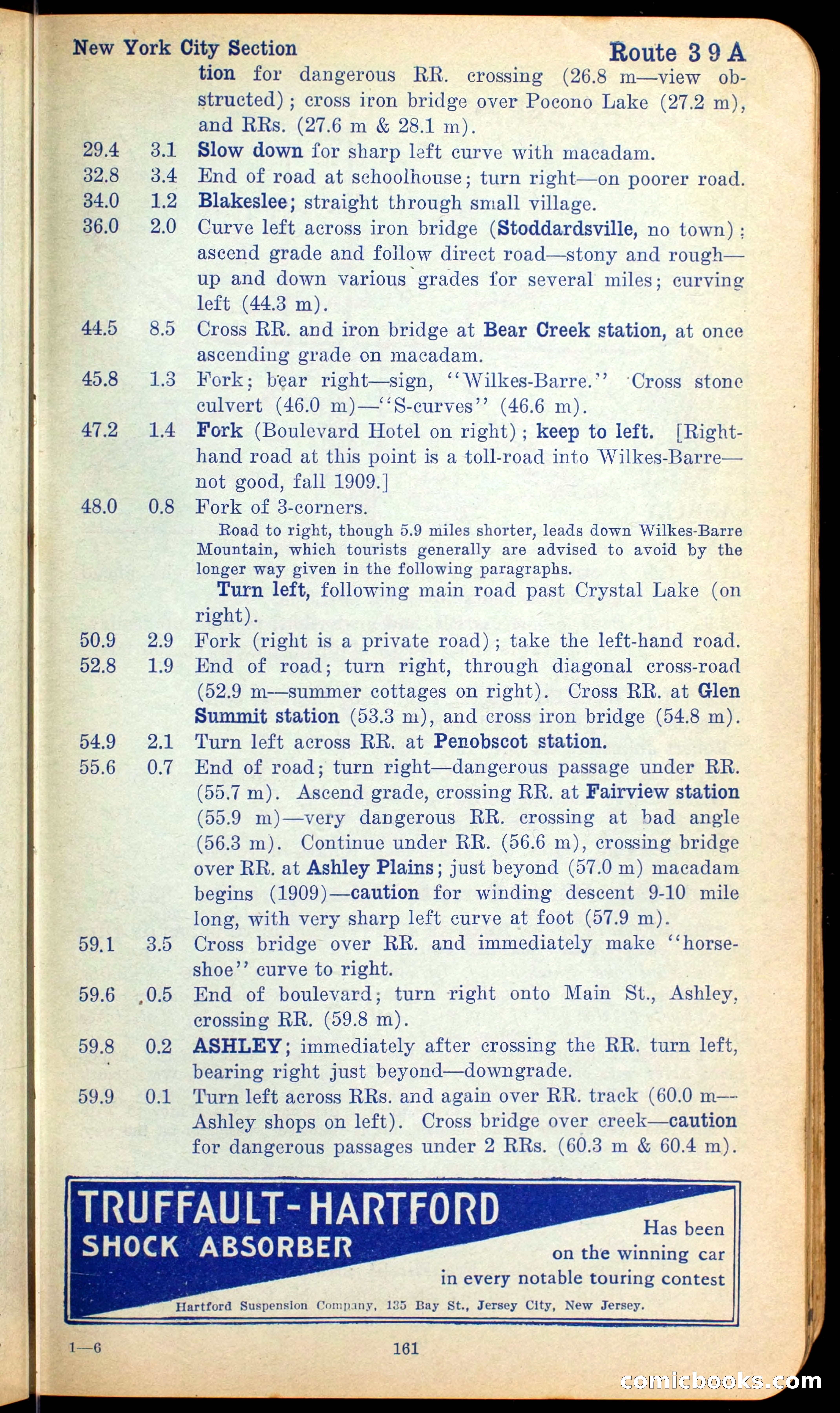 The Automobile Official Blue Book, 1910 — page 175 of 400