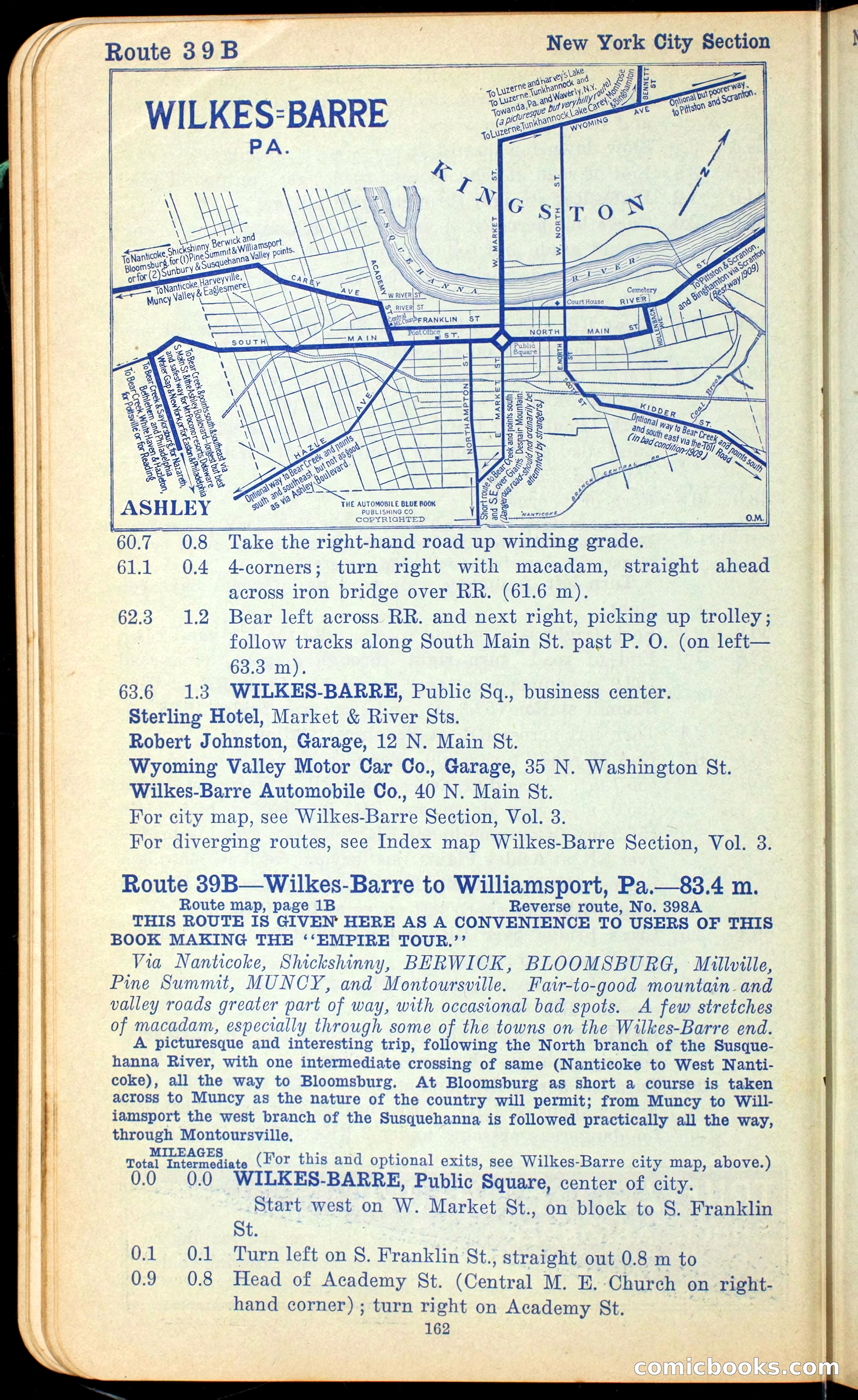 The Automobile Official Blue Book, 1910 — page 178 of 400