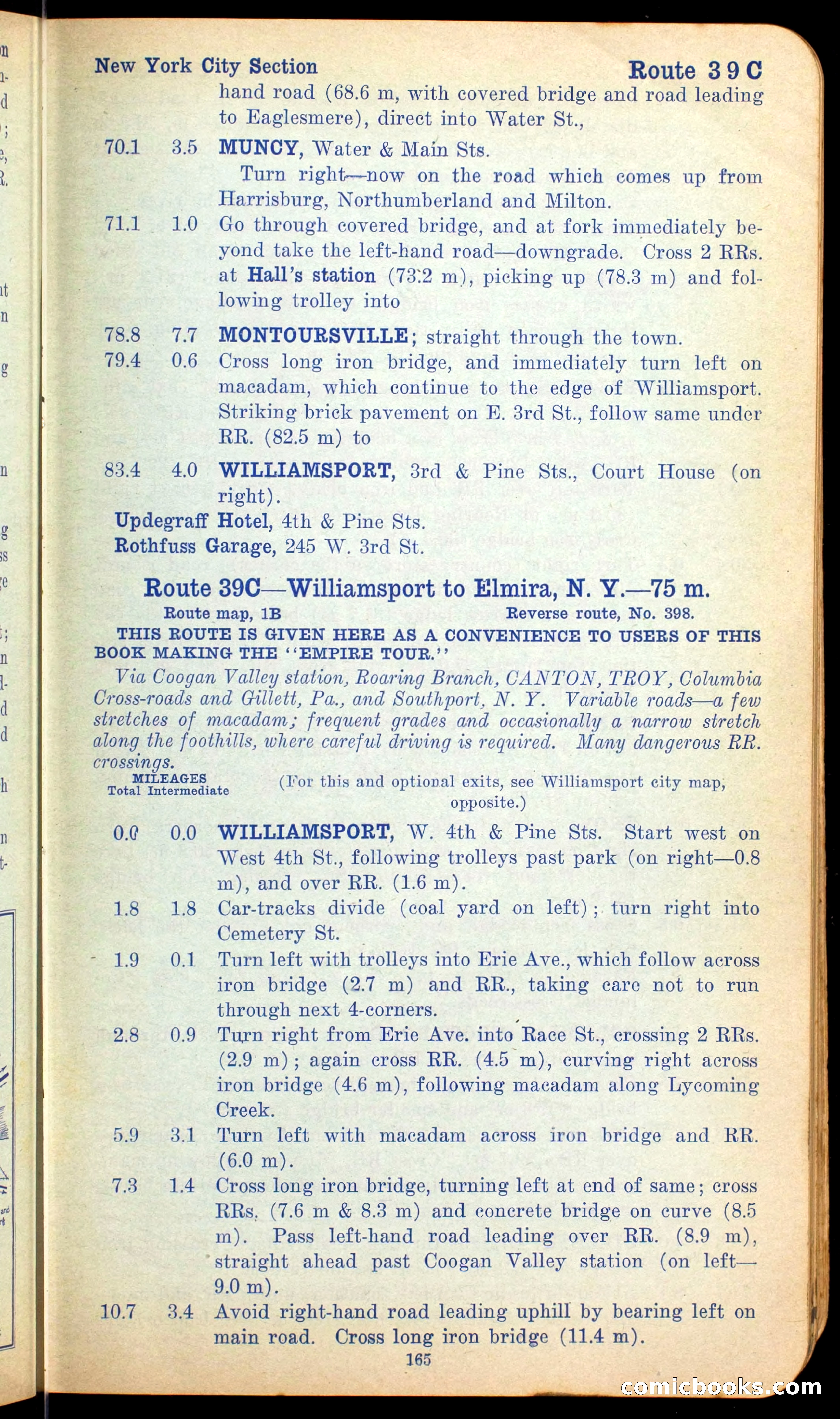 The Automobile Official Blue Book, 1910 — page 181 of 400