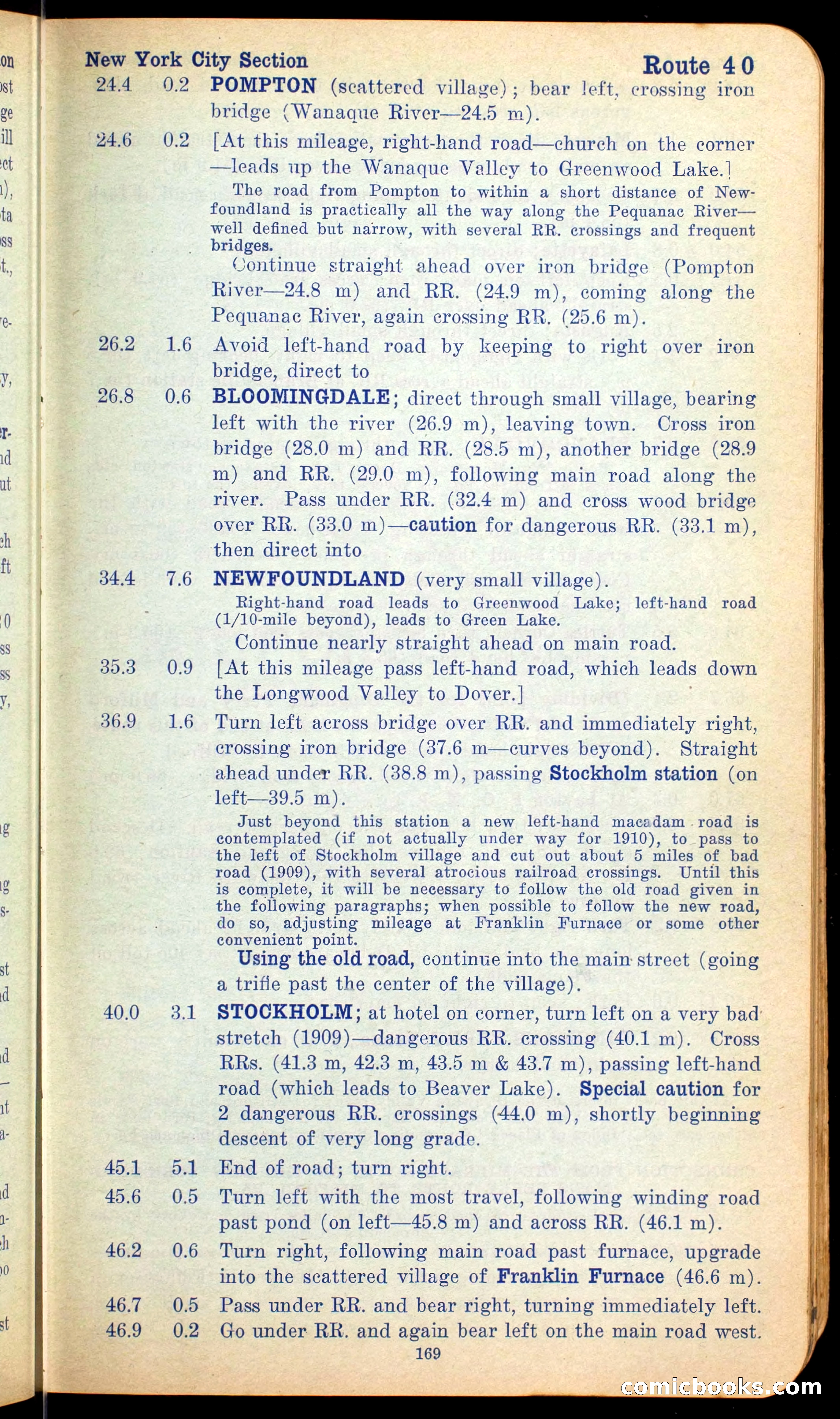 The Automobile Official Blue Book, 1910 — page 185 of 400