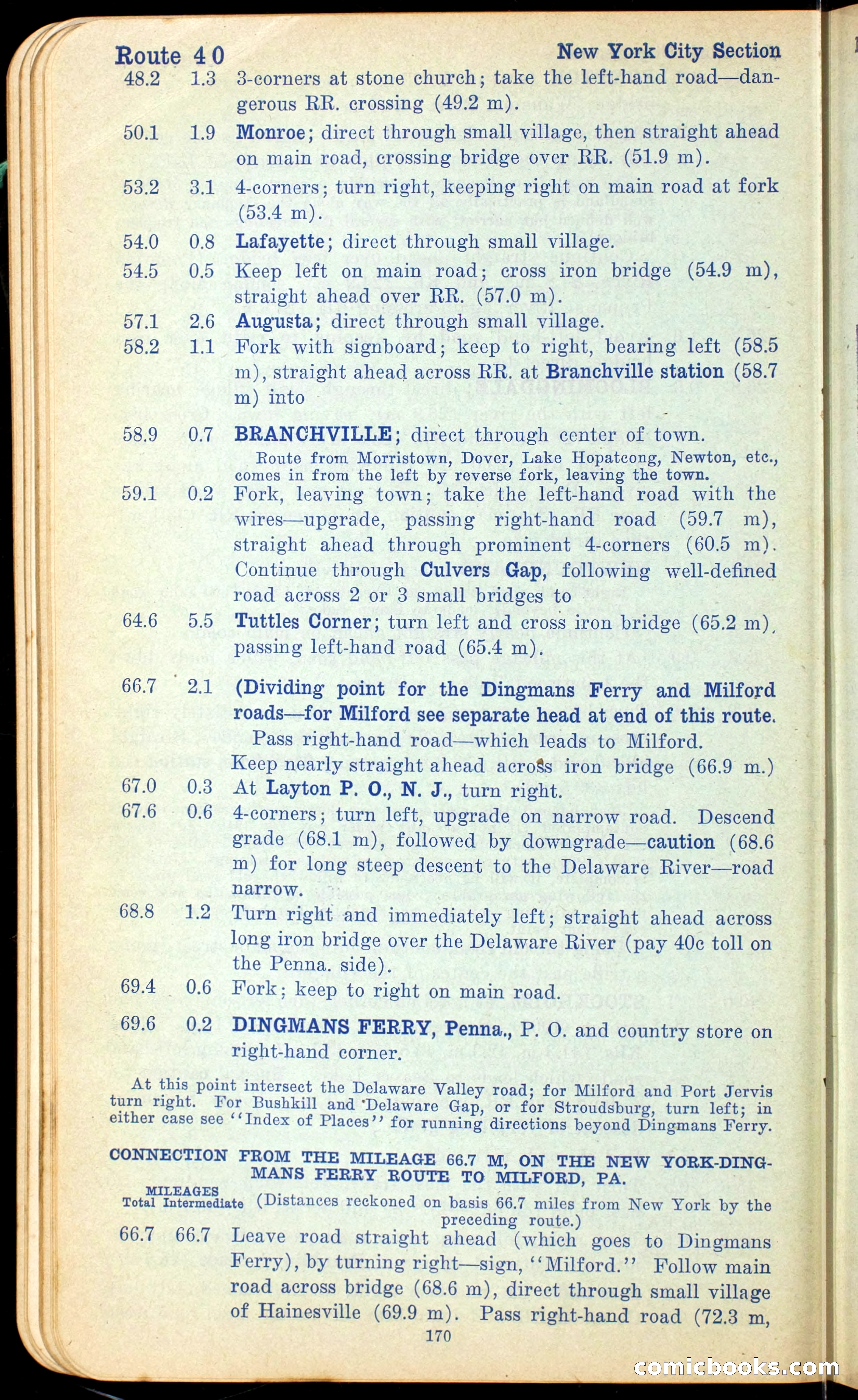 The Automobile Official Blue Book, 1910 — page 186 of 400