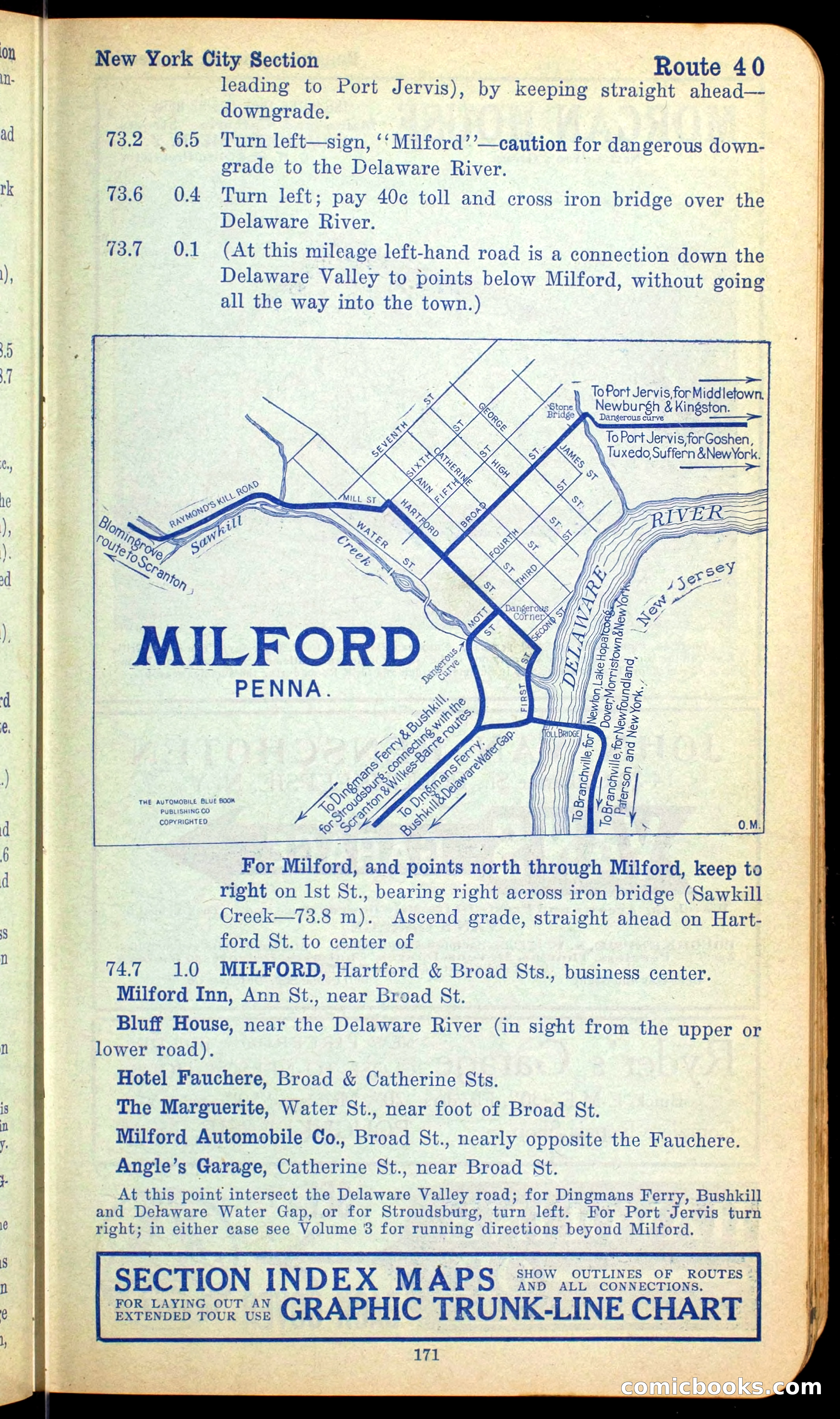 The Automobile Official Blue Book, 1910 — page 187 of 400