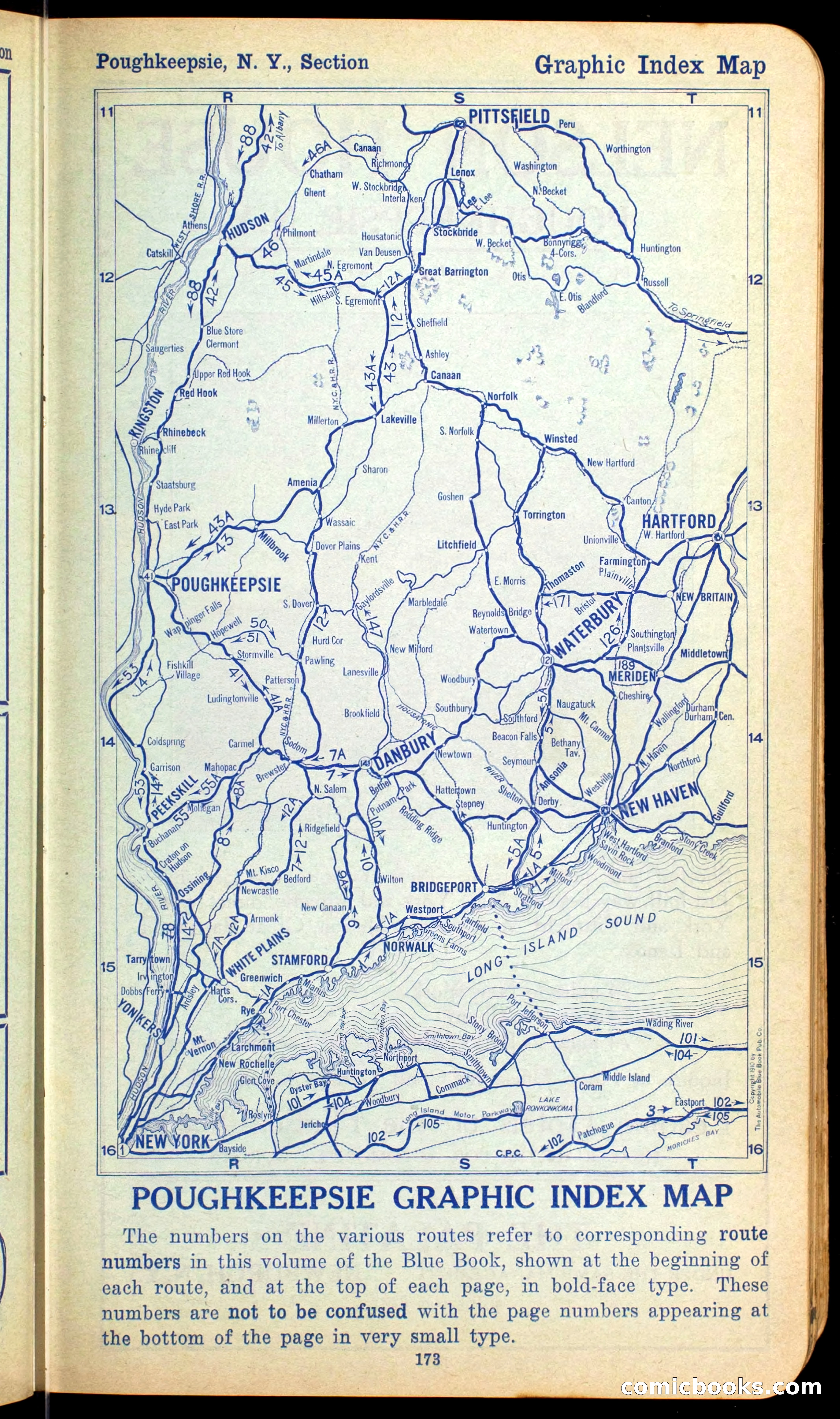 The Automobile Official Blue Book, 1910 — page 189 of 400